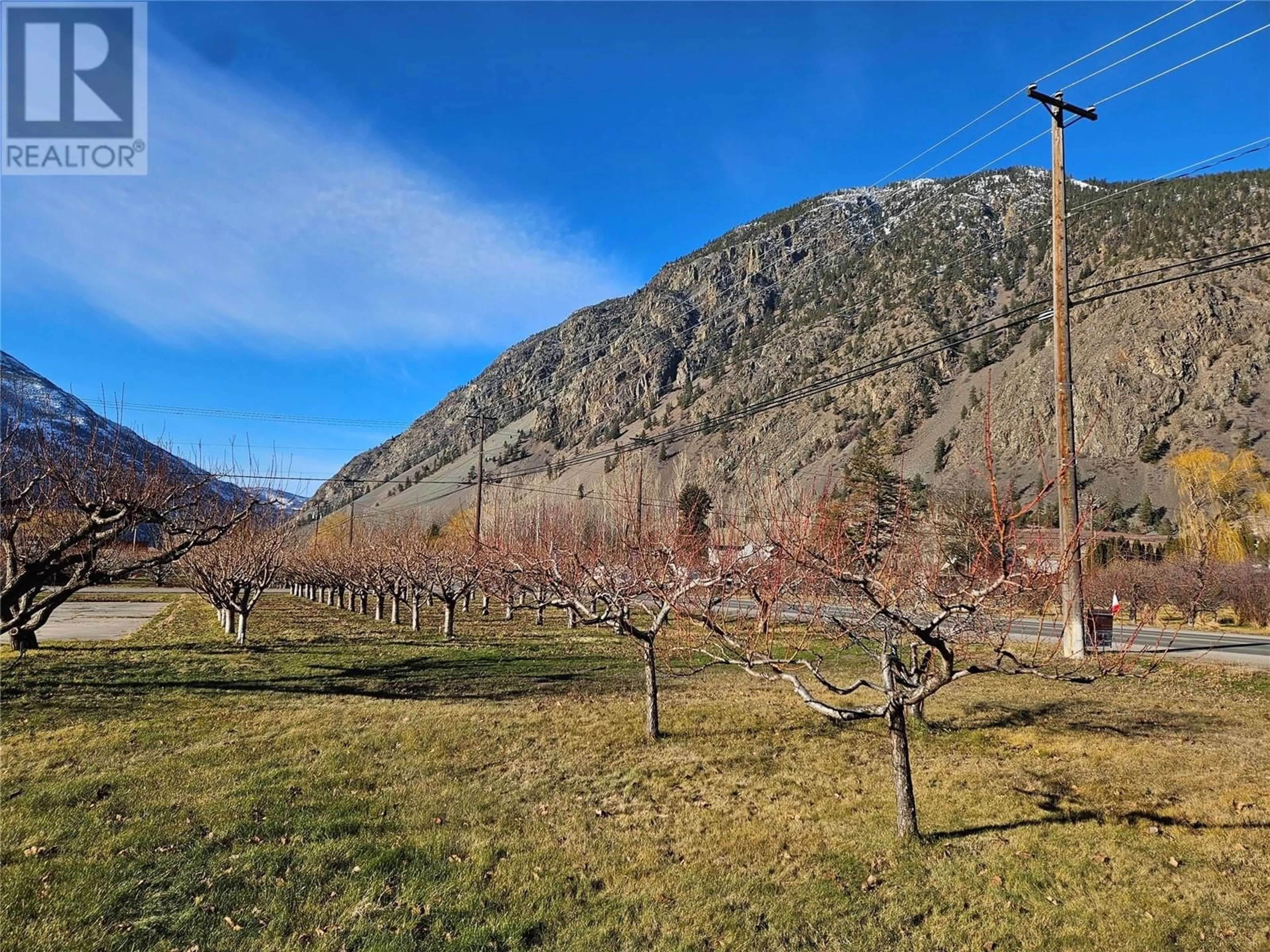 A pic from outside/outdoor area/front of a property/back of a property/a pic from drone, mountain view for 17 7th Avenue, Keremeos British Columbia V0X1N3