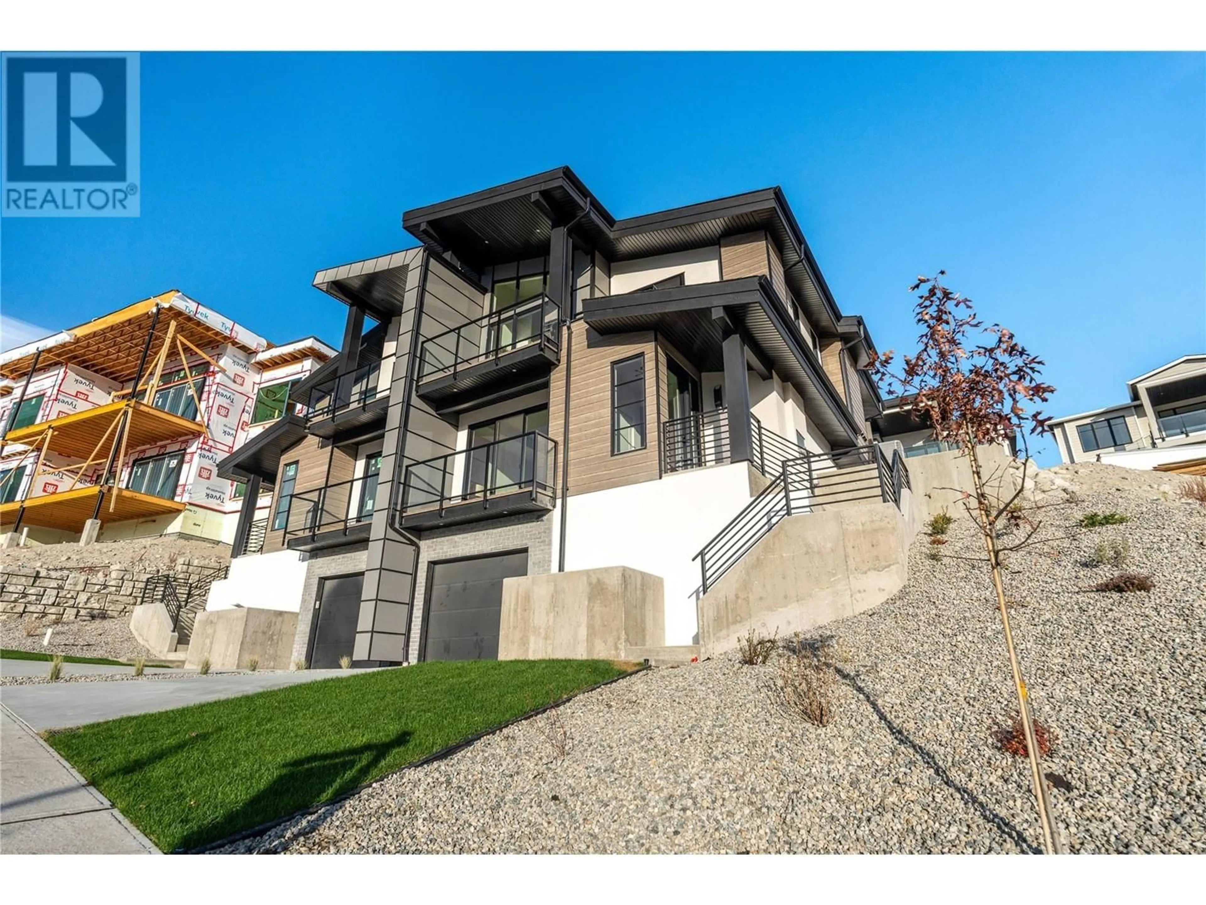 A pic from exterior of the house or condo, mountain for 1100 Antler Drive Unit# 102, Penticton British Columbia V2A0C9