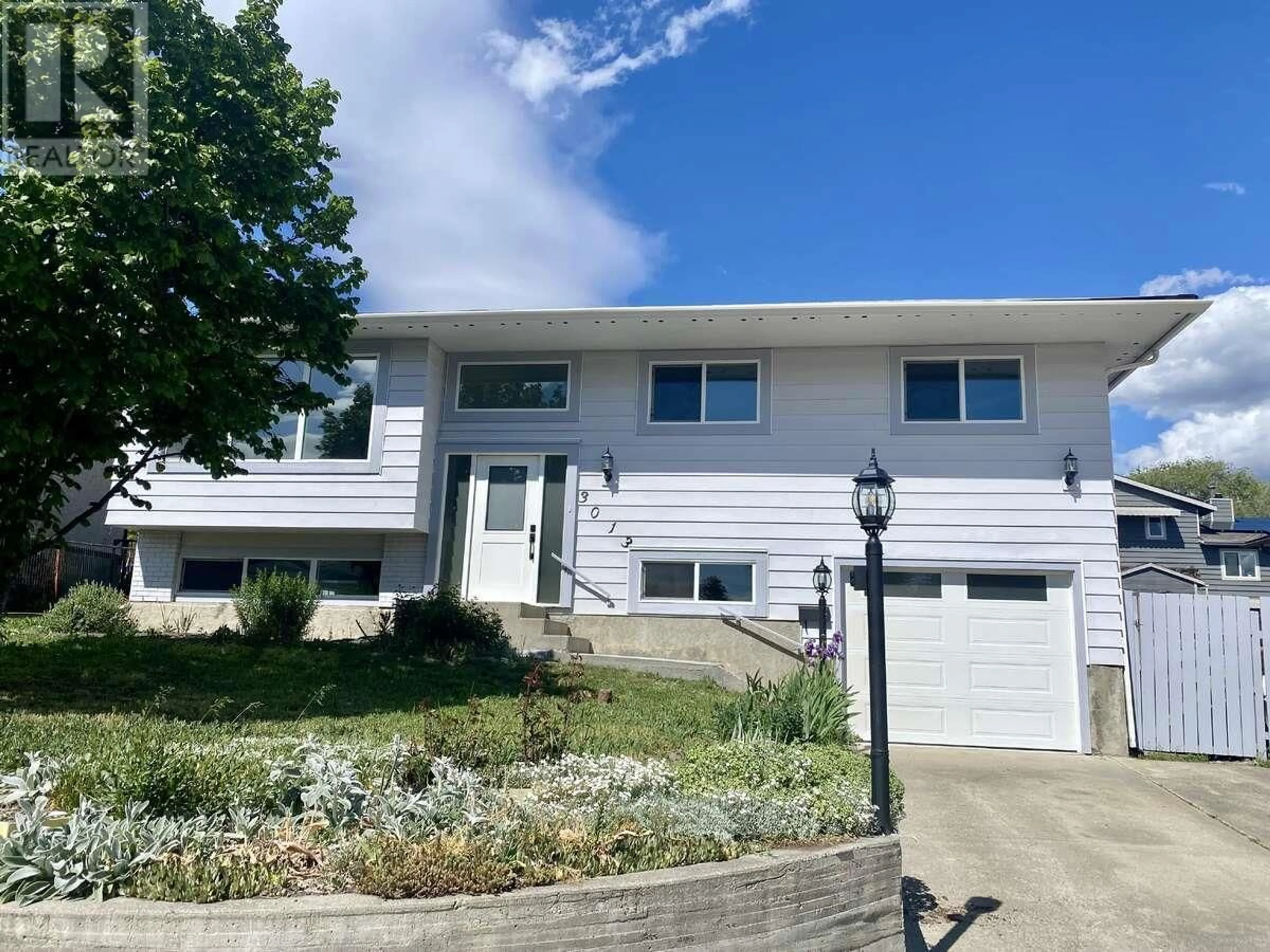 Frontside or backside of a home, the street view for 3013 11th Street, Vernon British Columbia V1T7V1