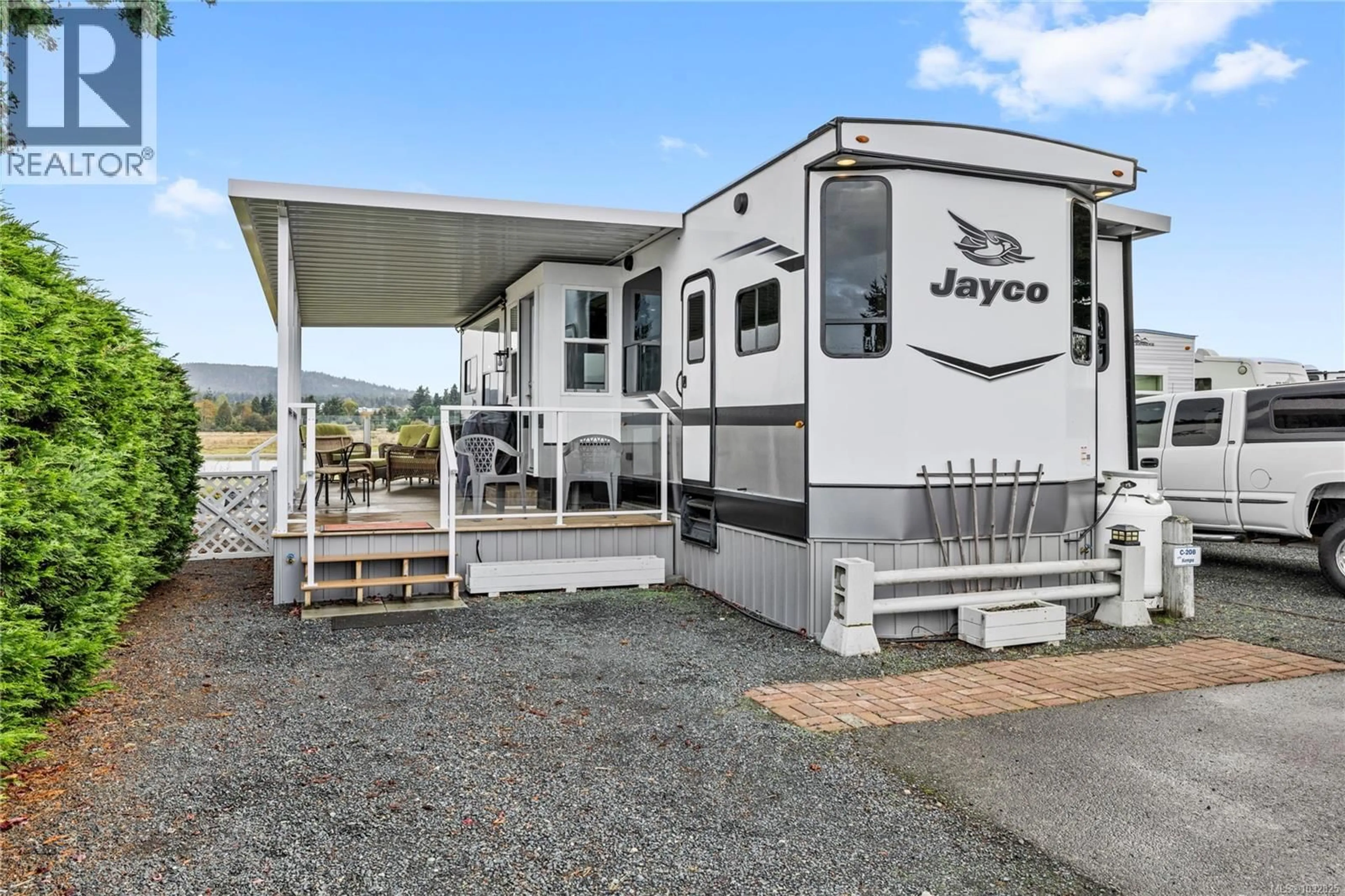 Patio, water/lake/river/ocean view for 208 - 200 CORFIELD STREET, Parksville British Columbia V9P2H5