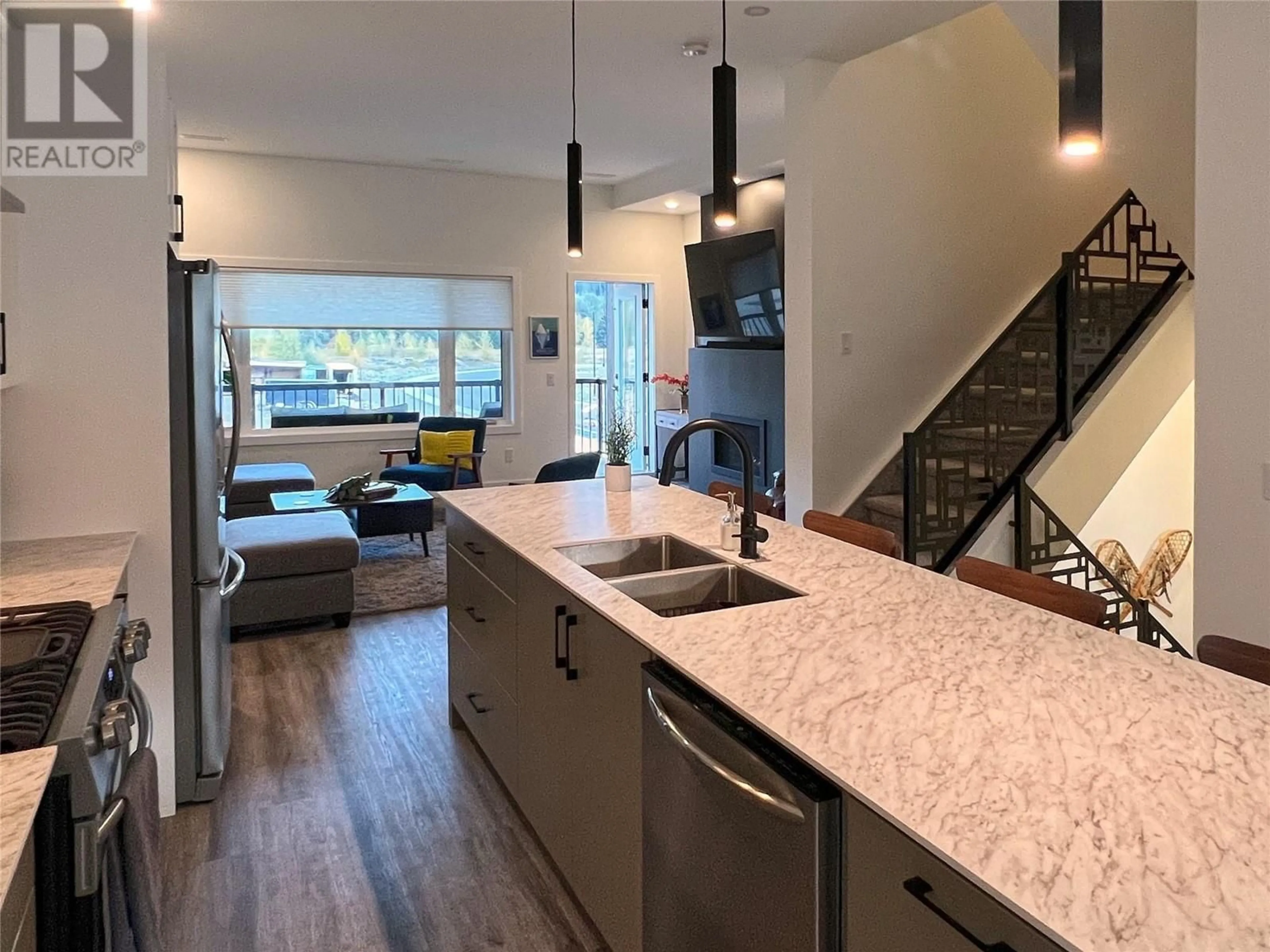 Open concept kitchen for 700 RIVERSIDE Way Unit# 201, Fernie British Columbia V0B1M7