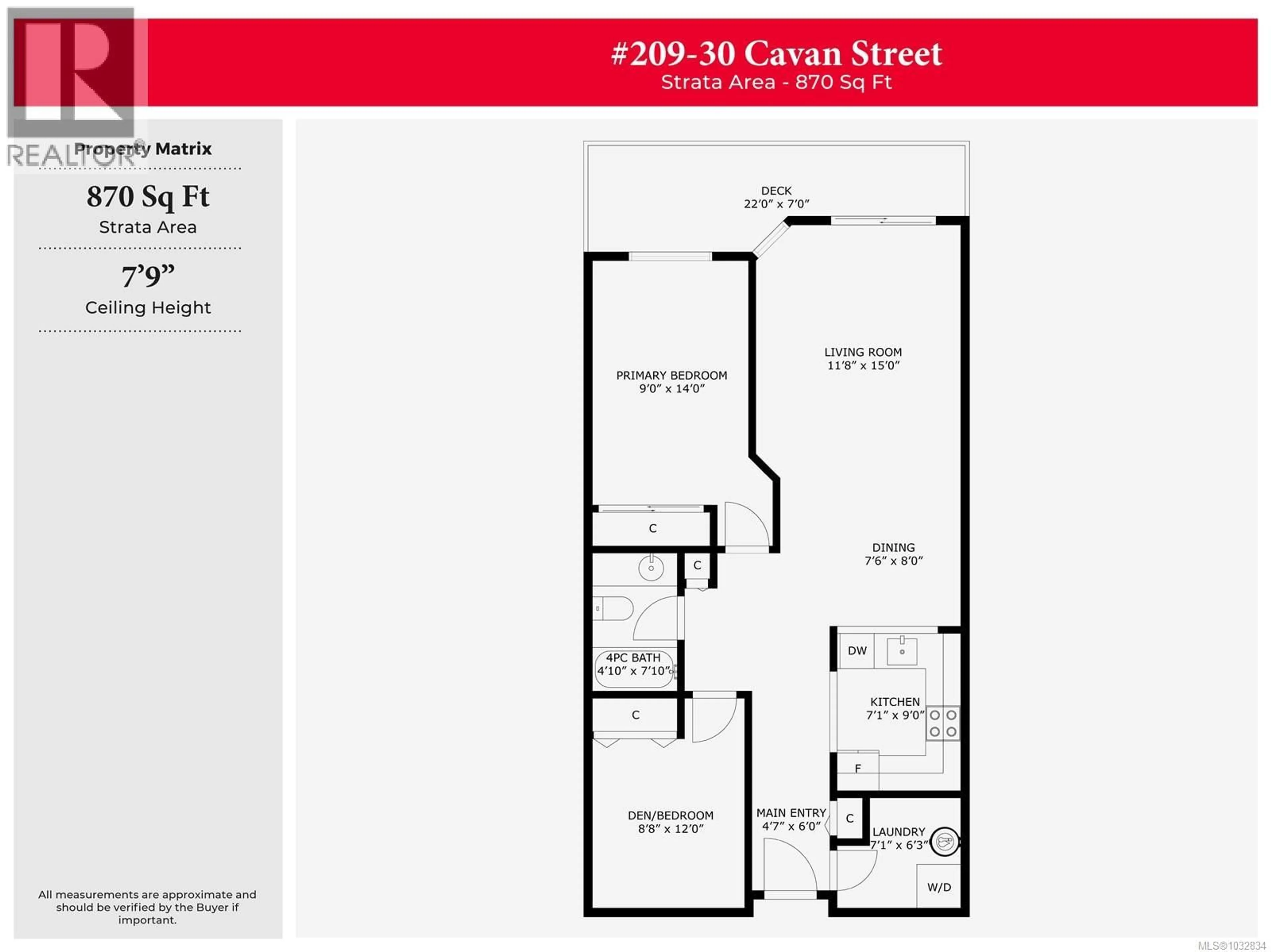 Floor plan for 209 - 30 CAVAN STREET, Nanaimo British Columbia V9R6K3