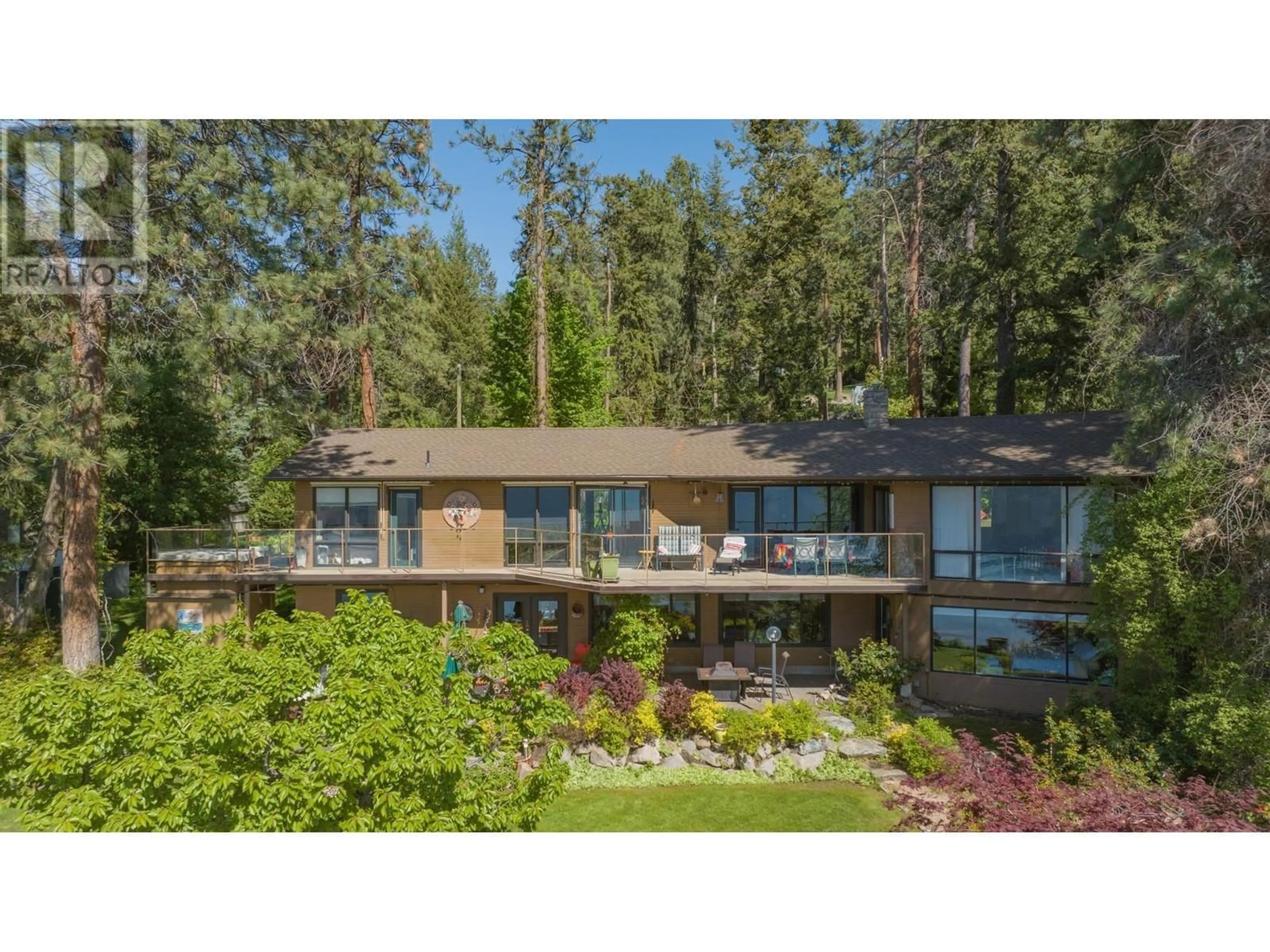 Frontside or backside of a home, cottage for 9623 Whitepoint Road, Vernon British Columbia V1H1K8