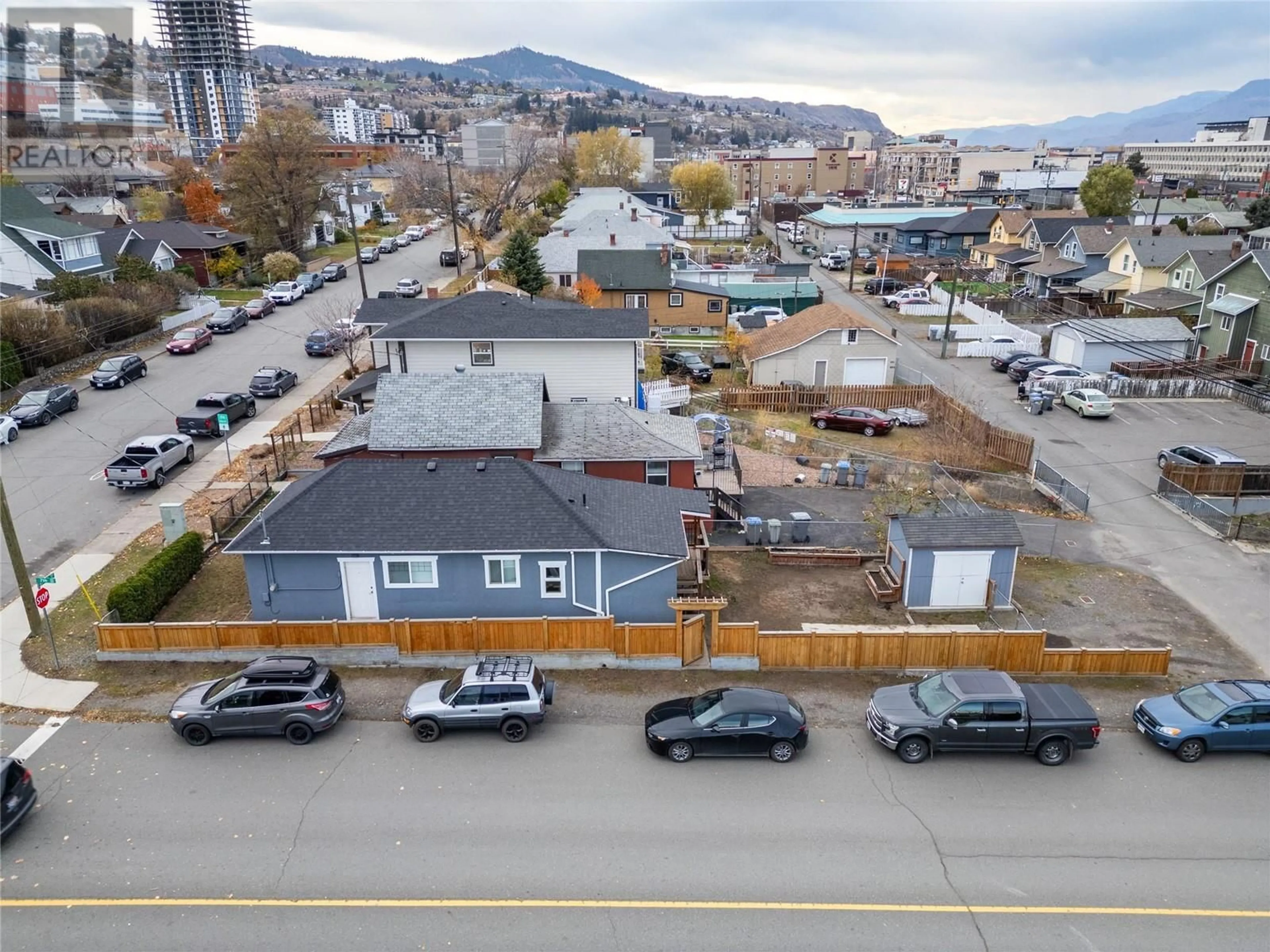 A pic from exterior of the house or condo, the street view for 696 St Paul Street, Kamloops British Columbia V2C2K2