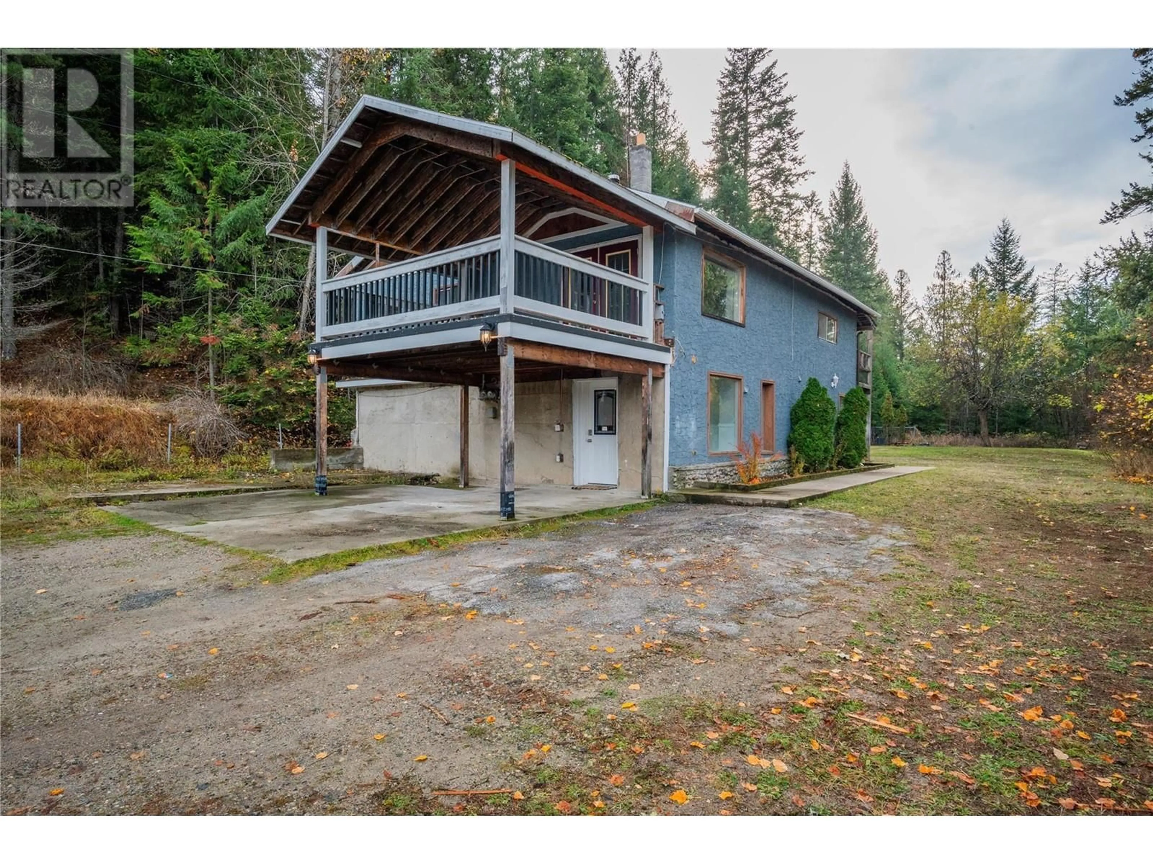 Frontside or backside of a home, cottage for 102 Campbell Road, Fruitvale British Columbia V0G1L1