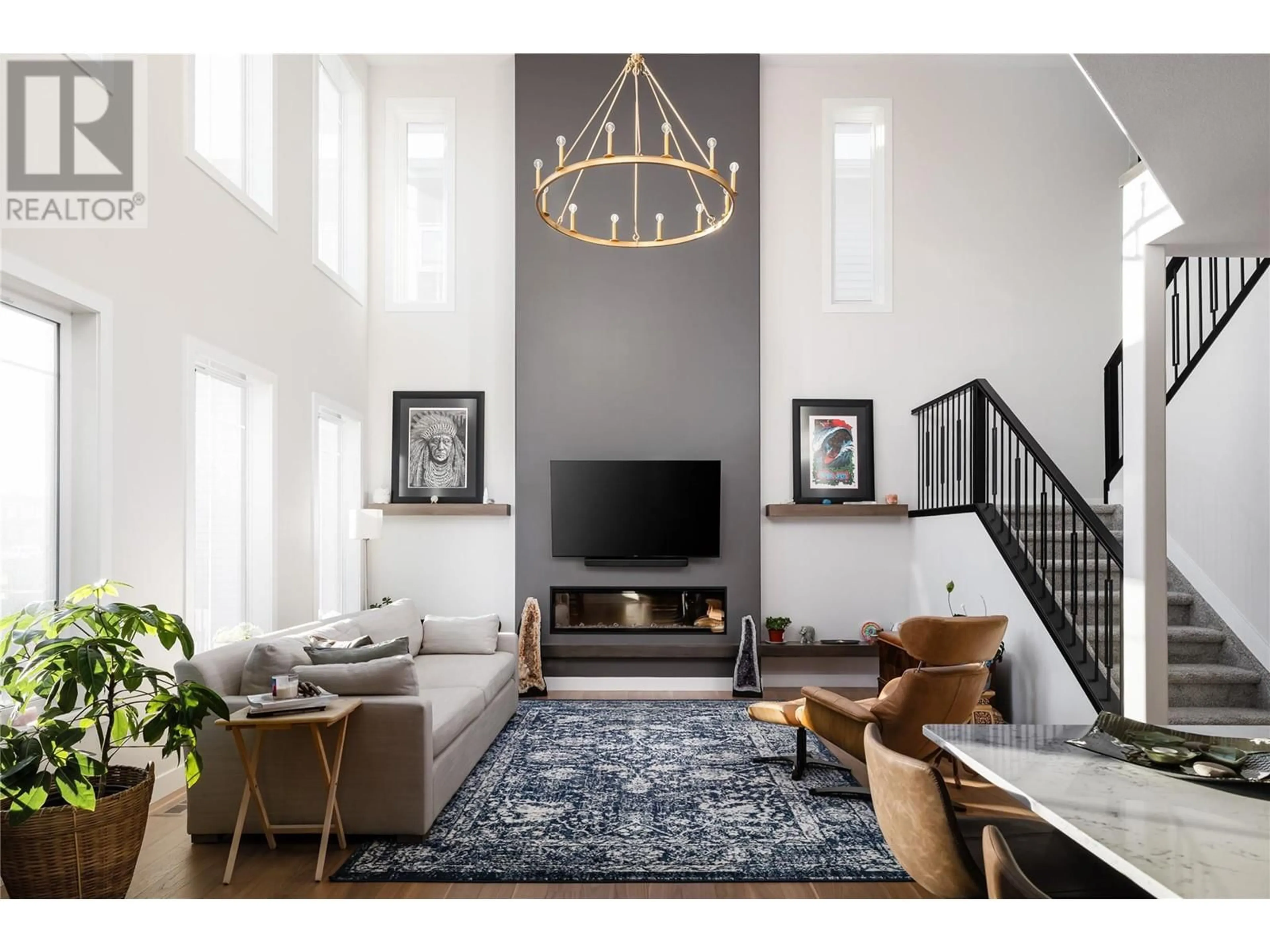 Living room with furniture, unknown for 185 SARSONS DRIVE, Coldstream British Columbia V1B0B5