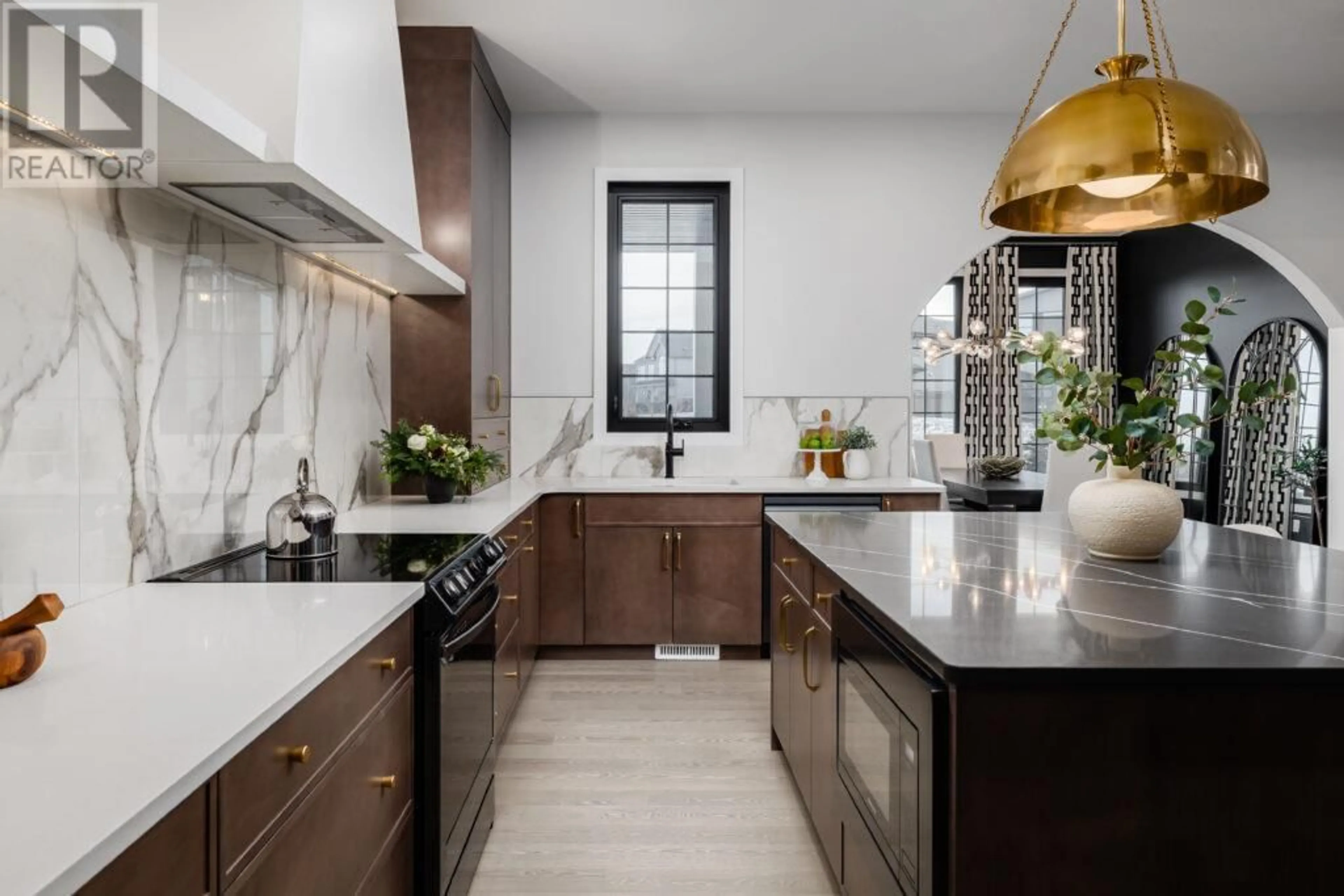 Contemporary kitchen, ceramic/tile floor for 193 SARSONS DRIVE, Coldstream British Columbia V1B2P2