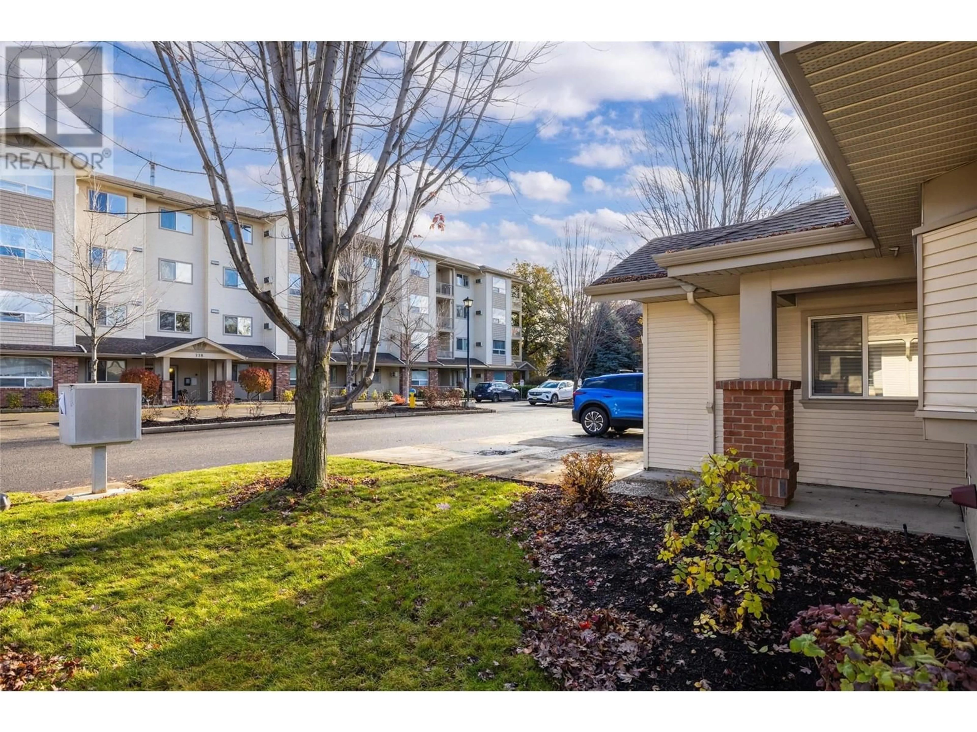 A pic from exterior of the house or condo, the street view for 788 Rutland Road Unit# 8, Kelowna British Columbia V1X1B4