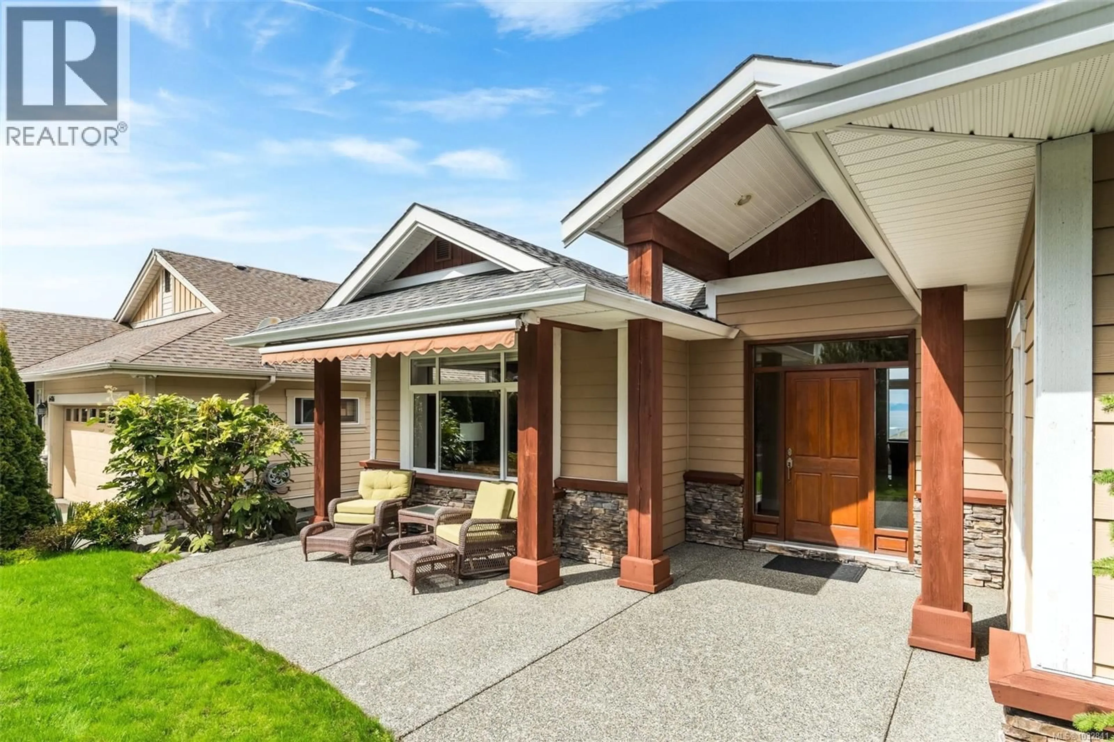 Home with brick exterior material, street for 6480 WEDGEWOOD PLACE, Nanaimo British Columbia V9V1V4