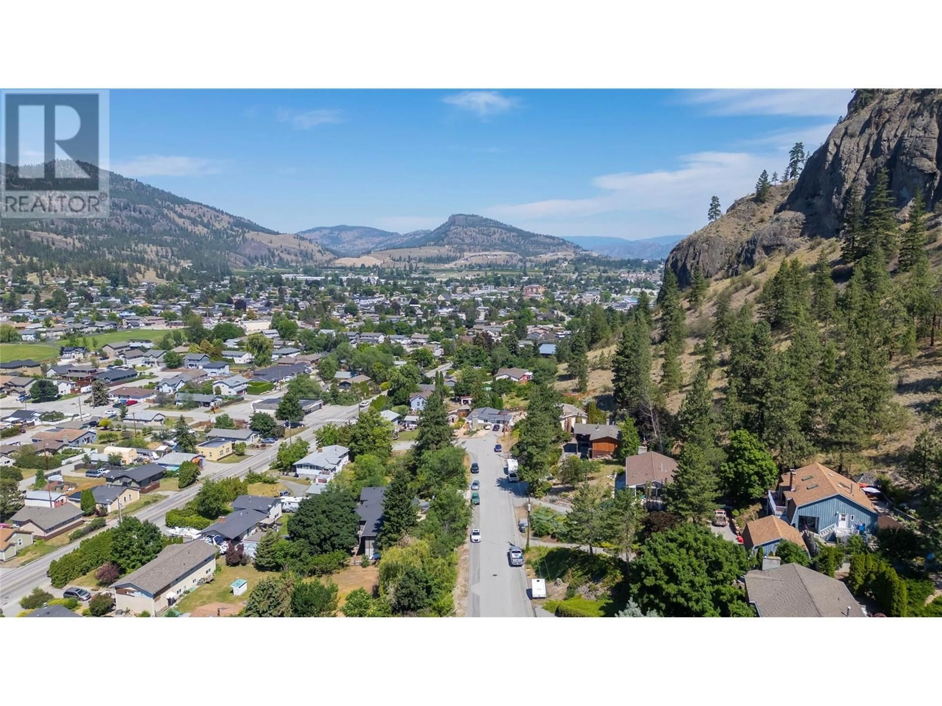 A pic from exterior of the house or condo, the street view for 11014 MOUNTFORD Avenue, Summerland British Columbia V0H1Z2