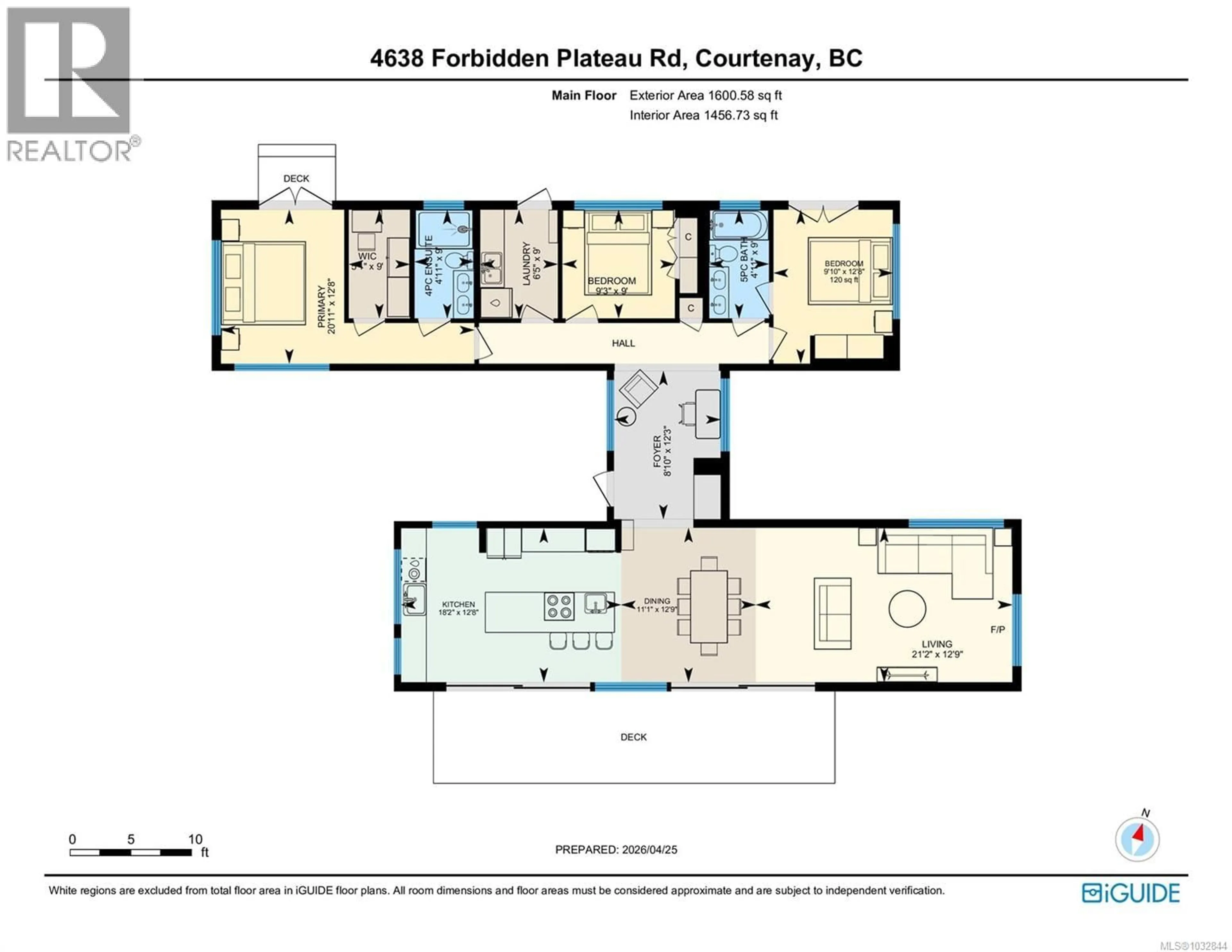 Floor plan for 4638/4628 FORBIDDEN PLATEAU ROAD, Courtenay British Columbia V9J1R3
