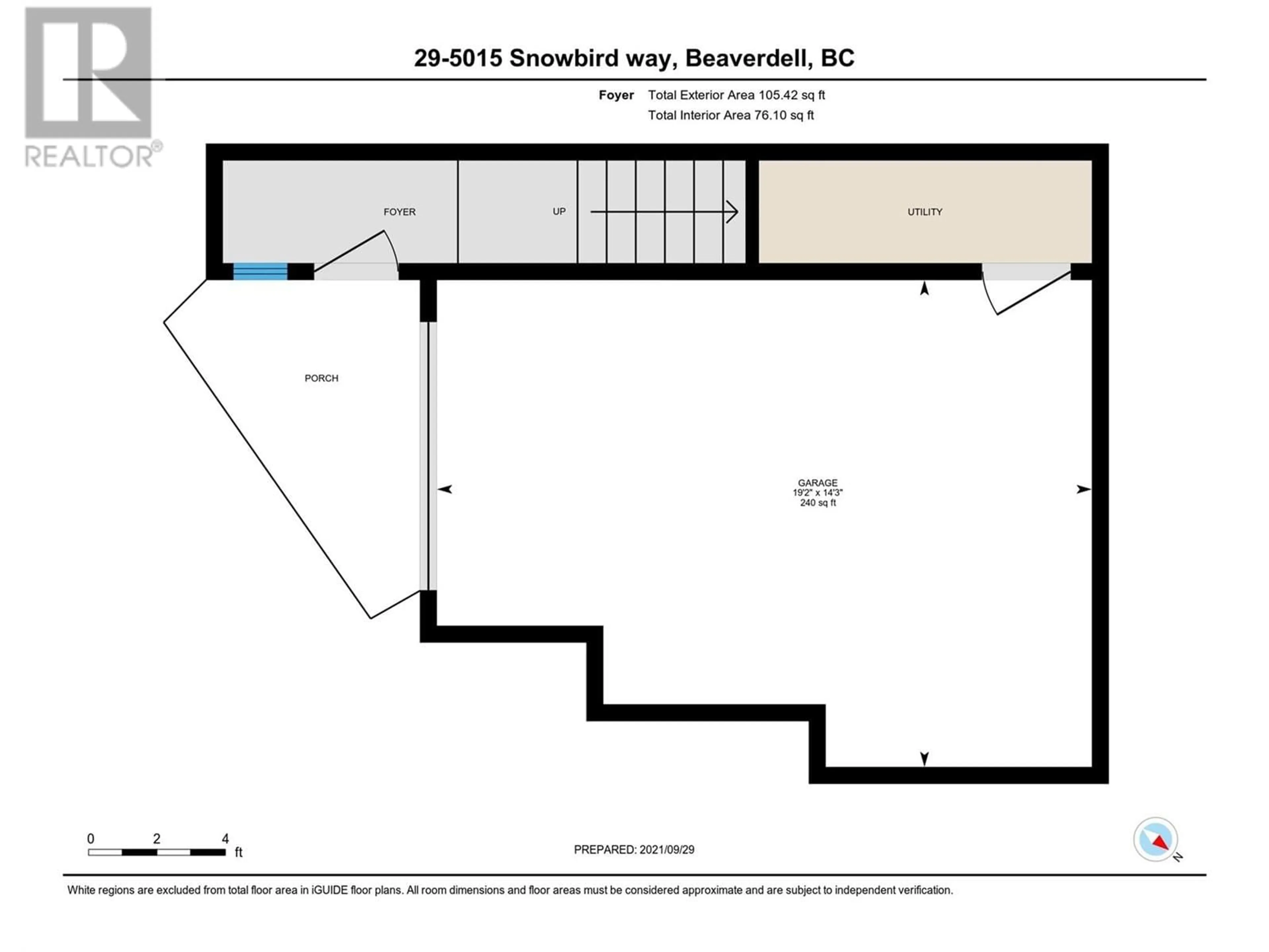 Floor plan for 5015 Snowbird Way Unit# 29, Big White British Columbia V1P1P3