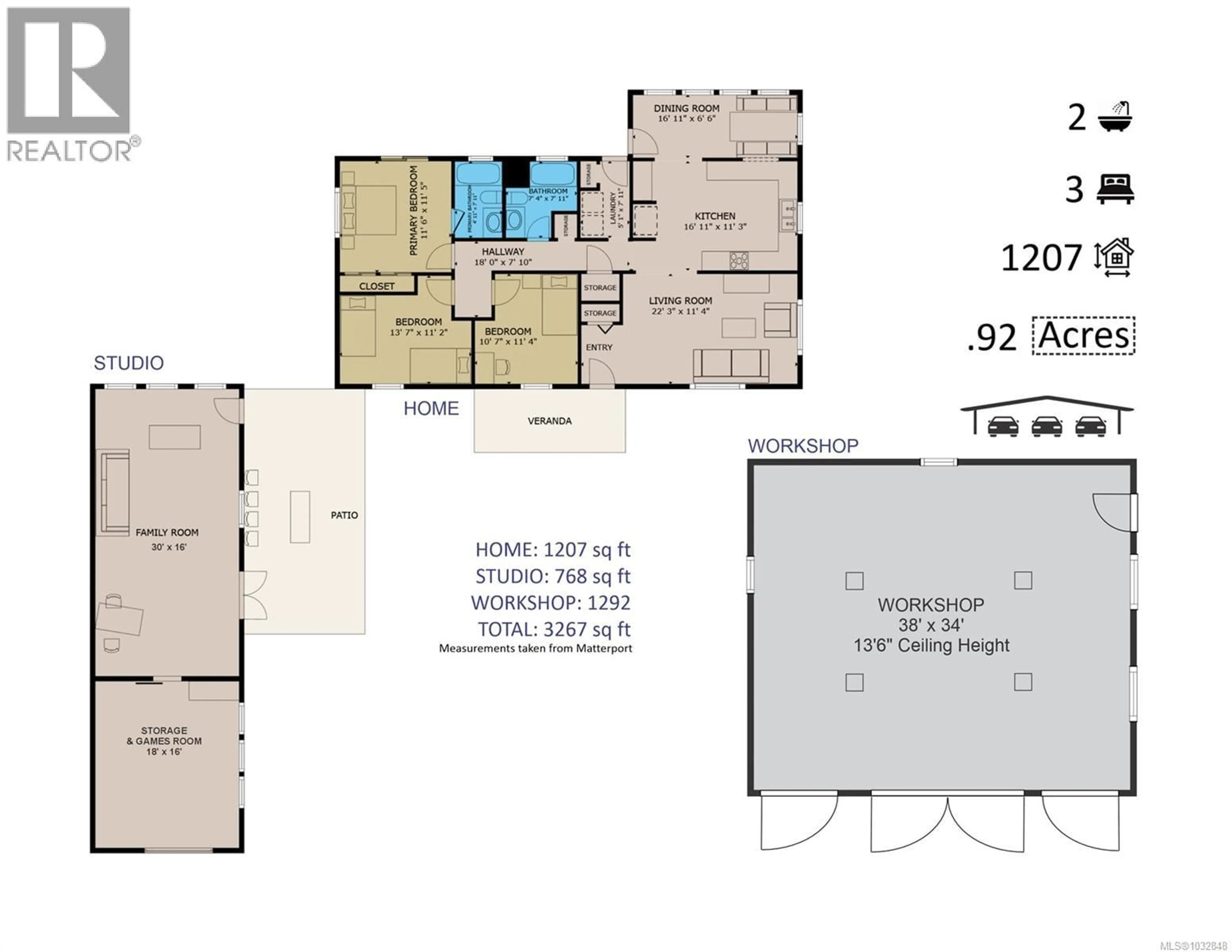 Floor plan for 1208 NORTH ROAD, Gabriola Island British Columbia V0R1X3