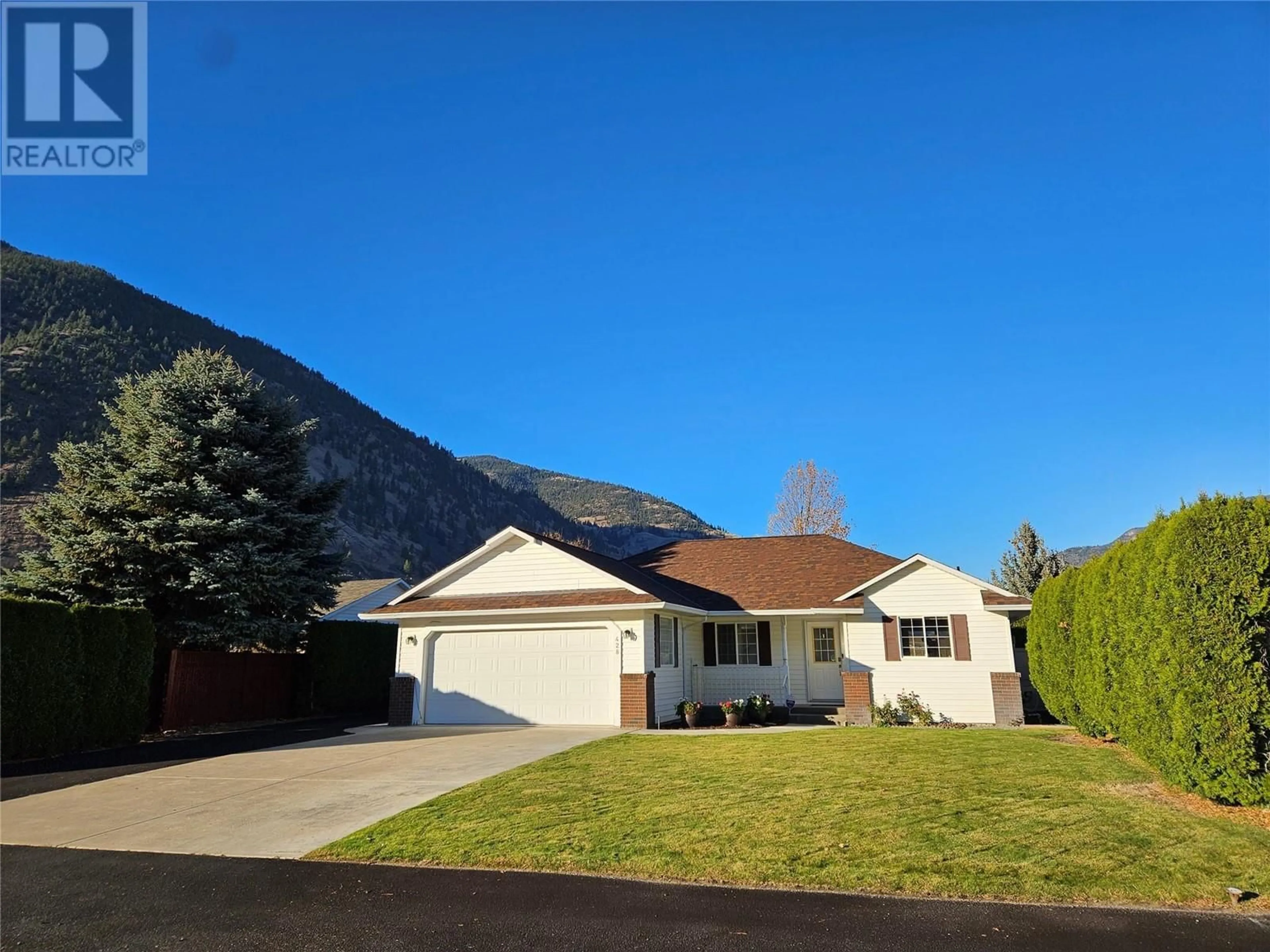 Frontside or backside of a home, the view of mountain for 428 Vanderlinde Drive, Keremeos British Columbia V0X1N2