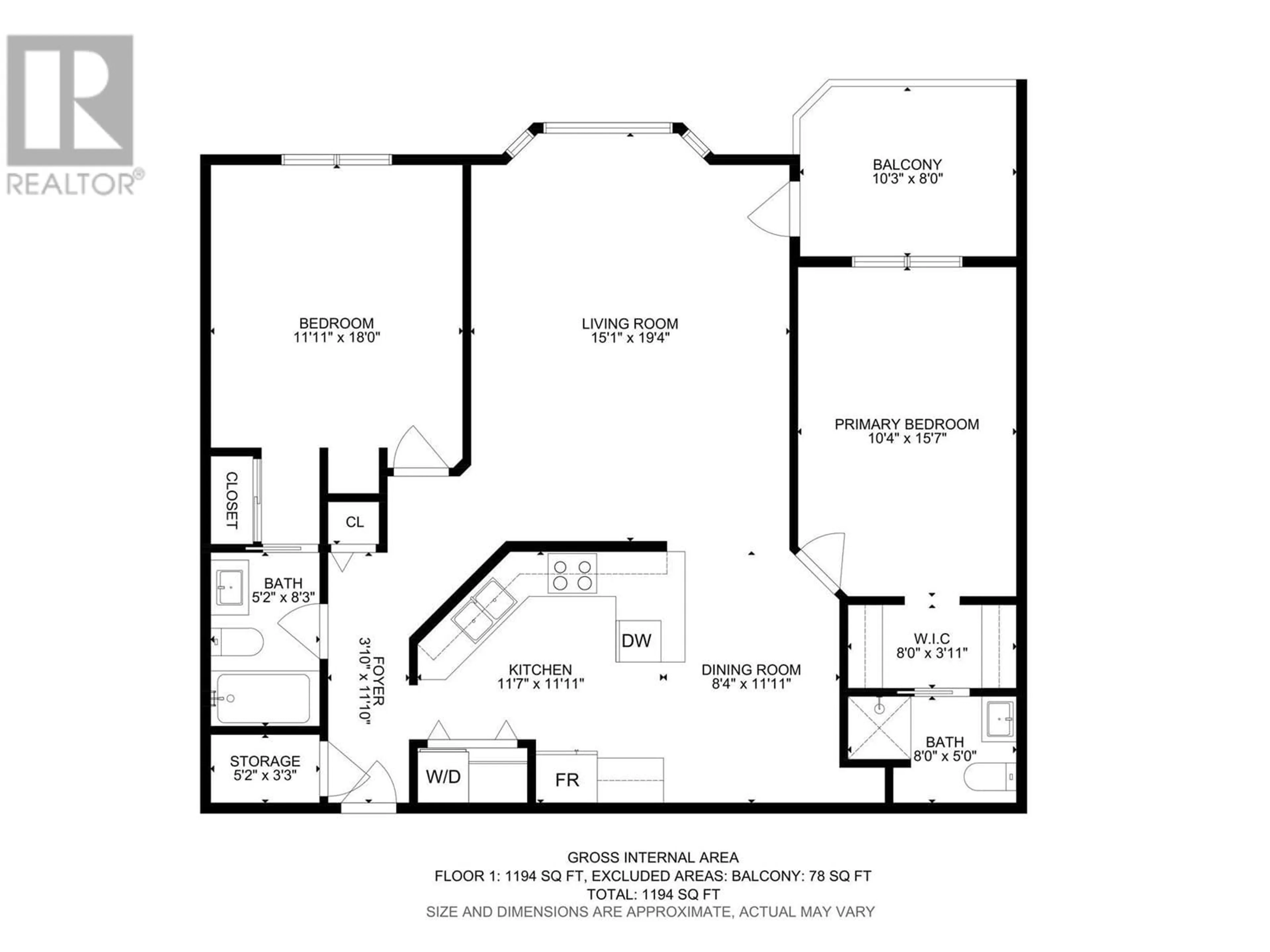 Floor plan for 987 KLO Road Unit# 103, Kelowna British Columbia V1Y9L2