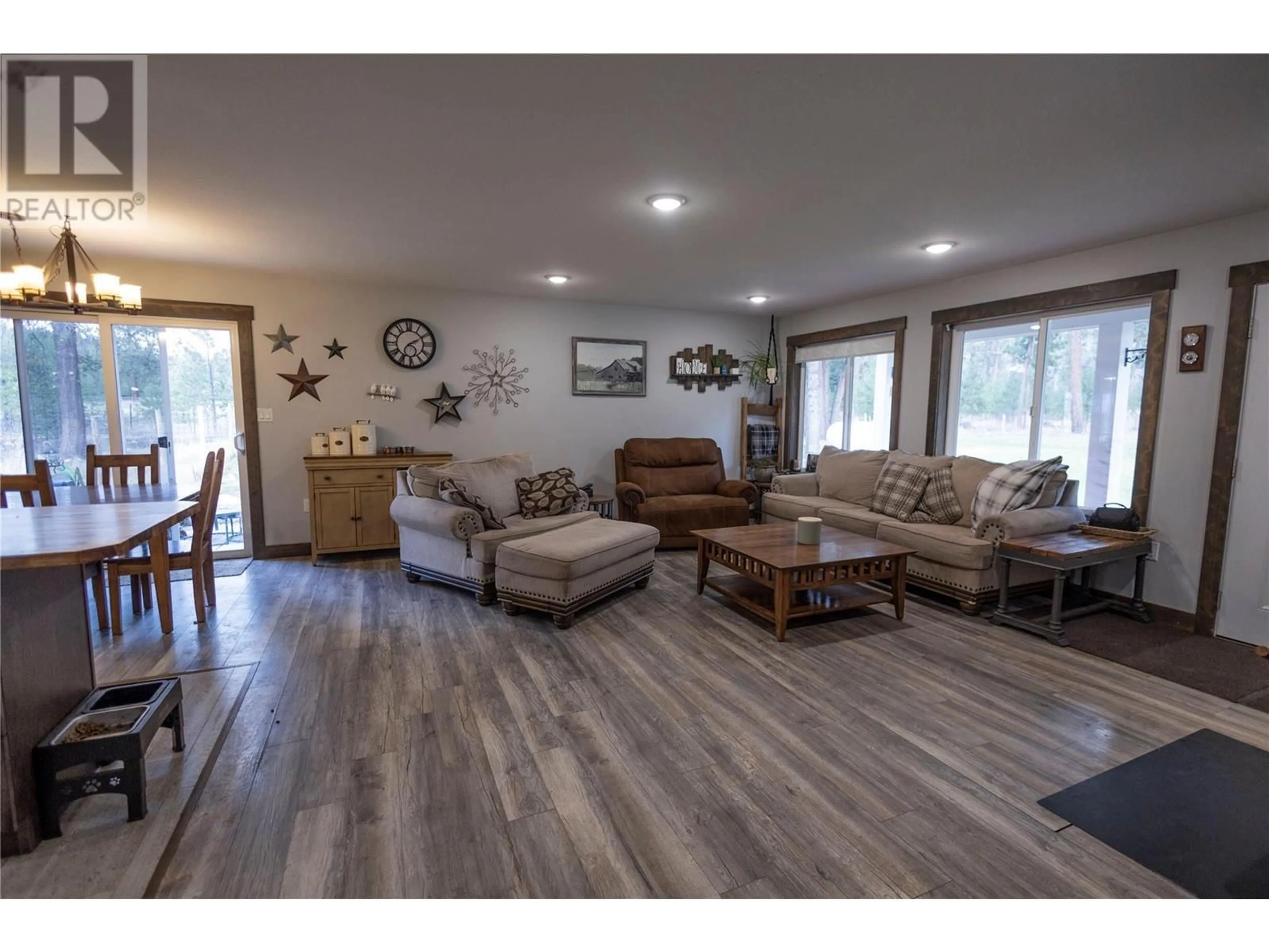 Living room, wood floors for 2098 PRINCETON/S'LAND Road, Princeton British Columbia V0X1W0