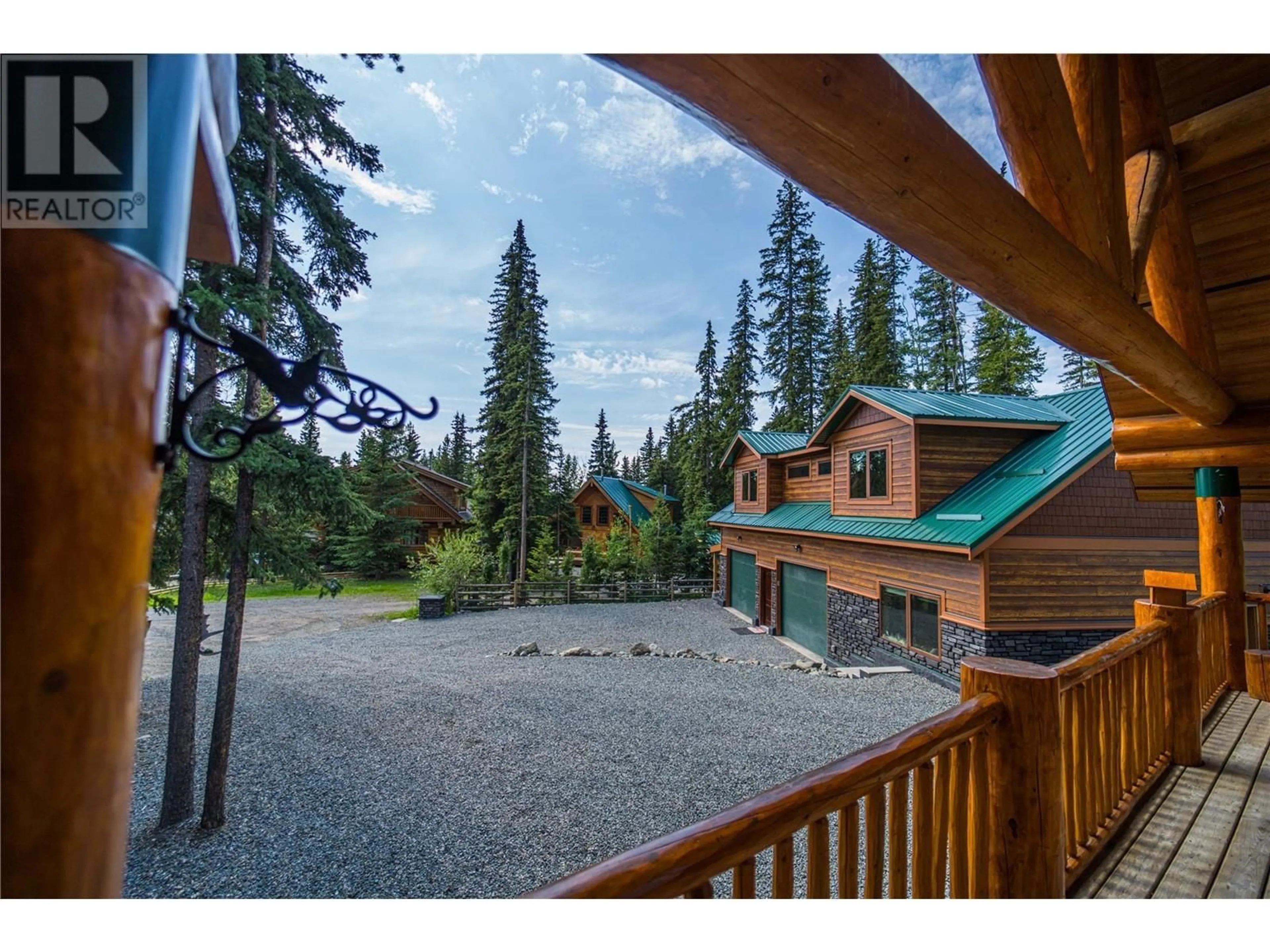 A pic from outside/outdoor area/front of a property/back of a property/a pic from drone, mountain view for 4730 PINE RIDGE WAY, Logan Lake British Columbia V0K1W0