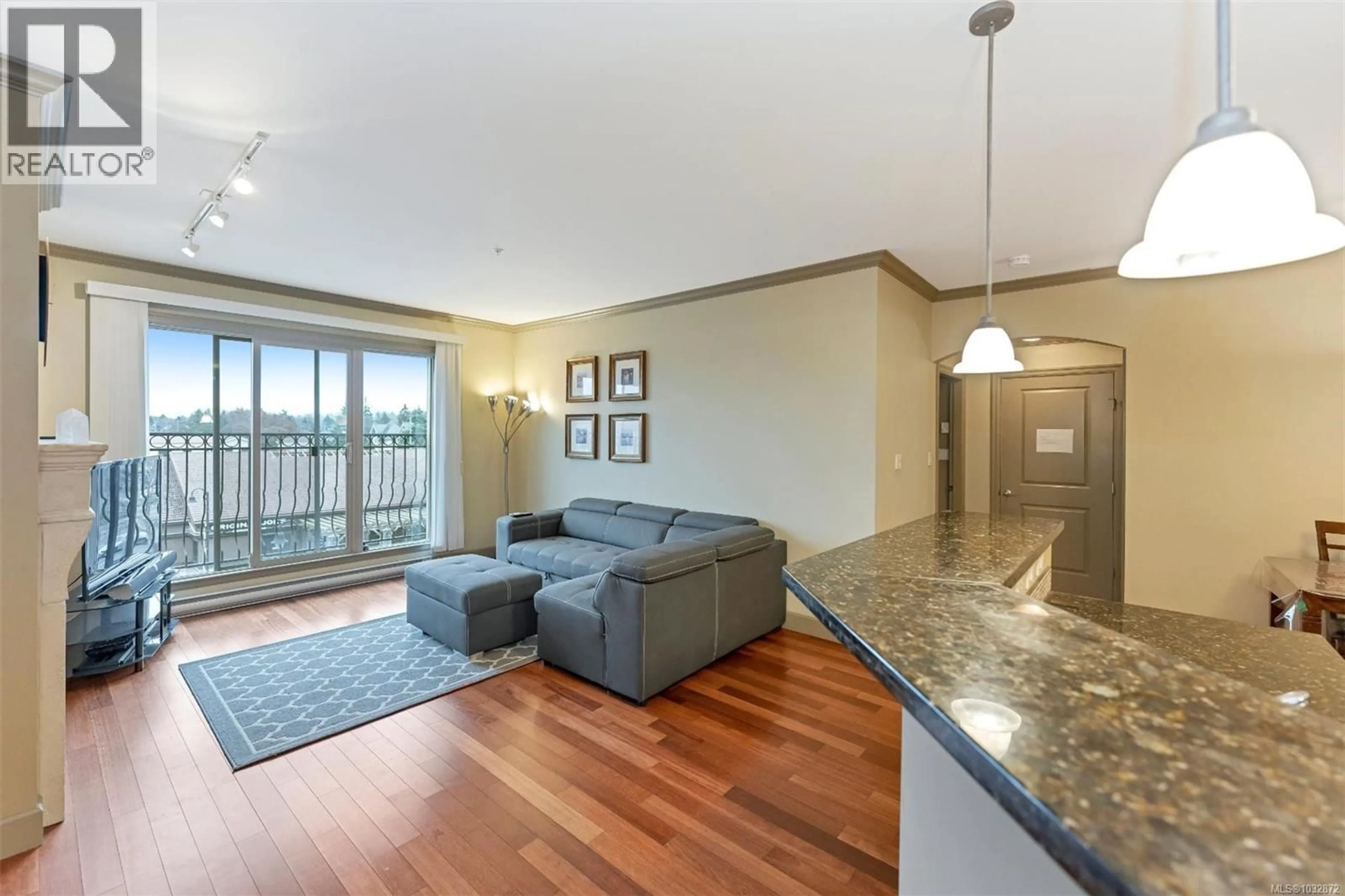 Living room with furniture, unknown for 318 - 1620 MCKENZIE AVENUE, Saanich British Columbia V8N0A1