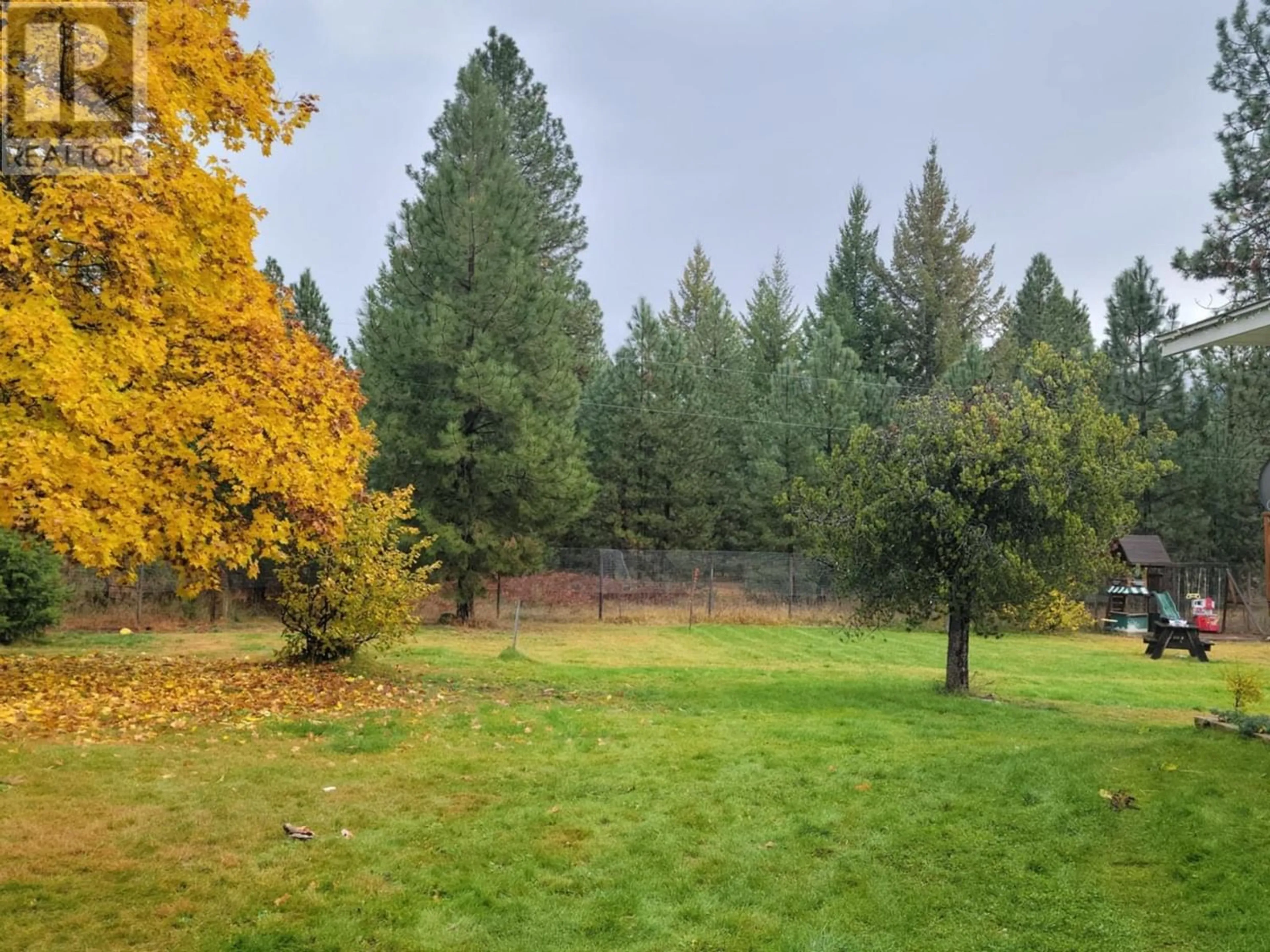 A pic from outside/outdoor area/front of a property/back of a property/a pic from drone, forest/trees view for 3860 GAGE Road, Krestova British Columbia V0G1H2