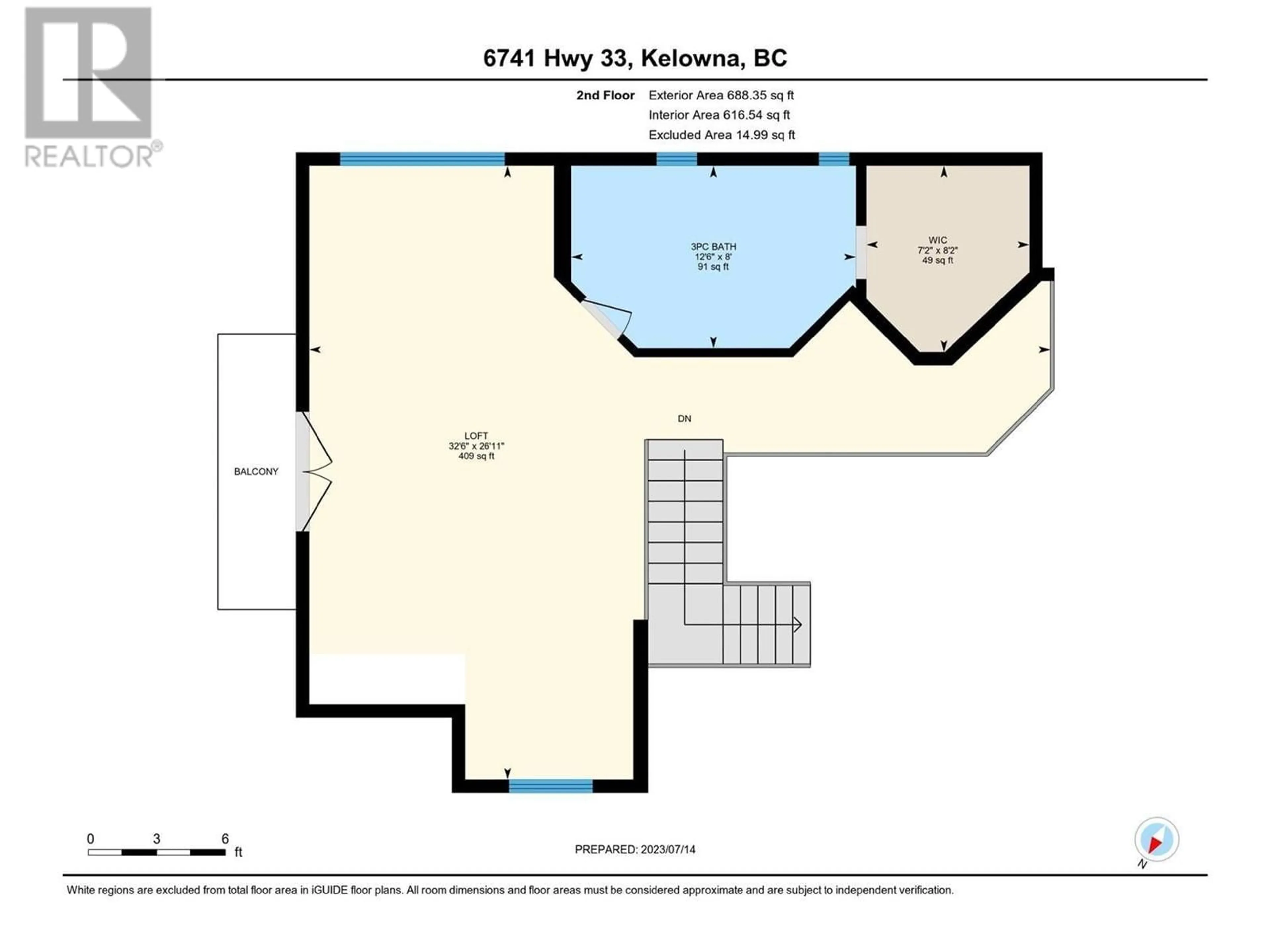 Floor plan for 6695 33 Highway E, Kelowna British Columbia V1P1H9