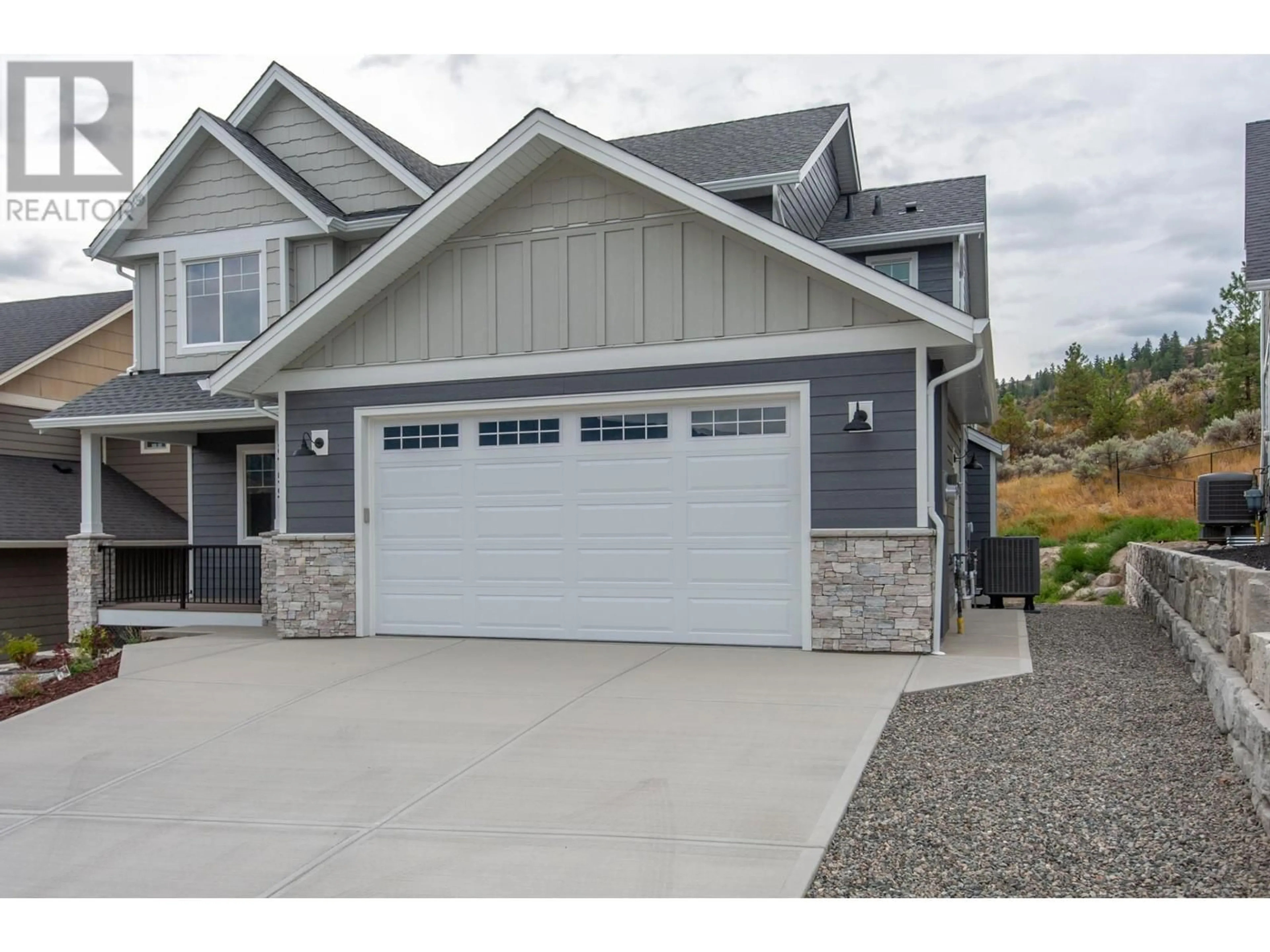 Home with vinyl exterior material for 8759 BADGER Drive, Kamloops British Columbia V2H1T7