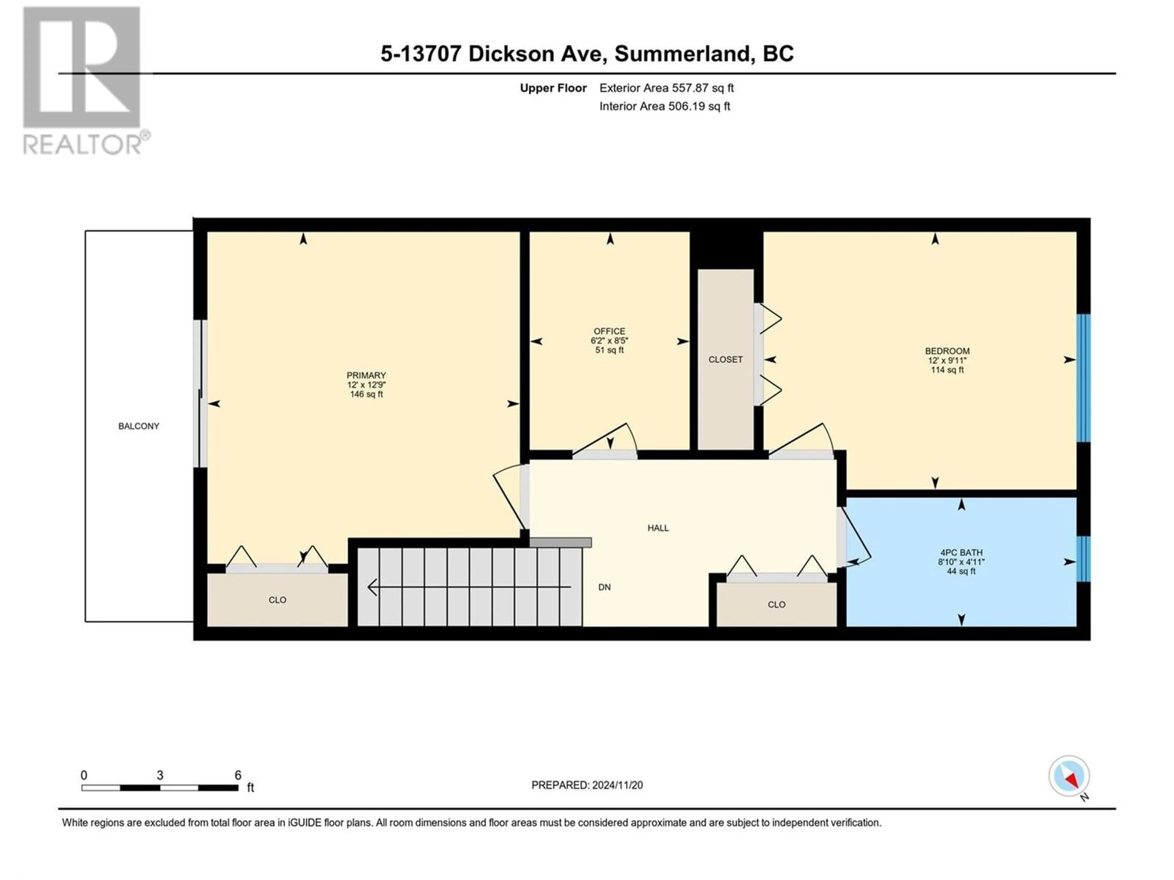 Floor plan for 13707 Dickson Avenue Unit# 5, Summerland British Columbia V0H1Z0