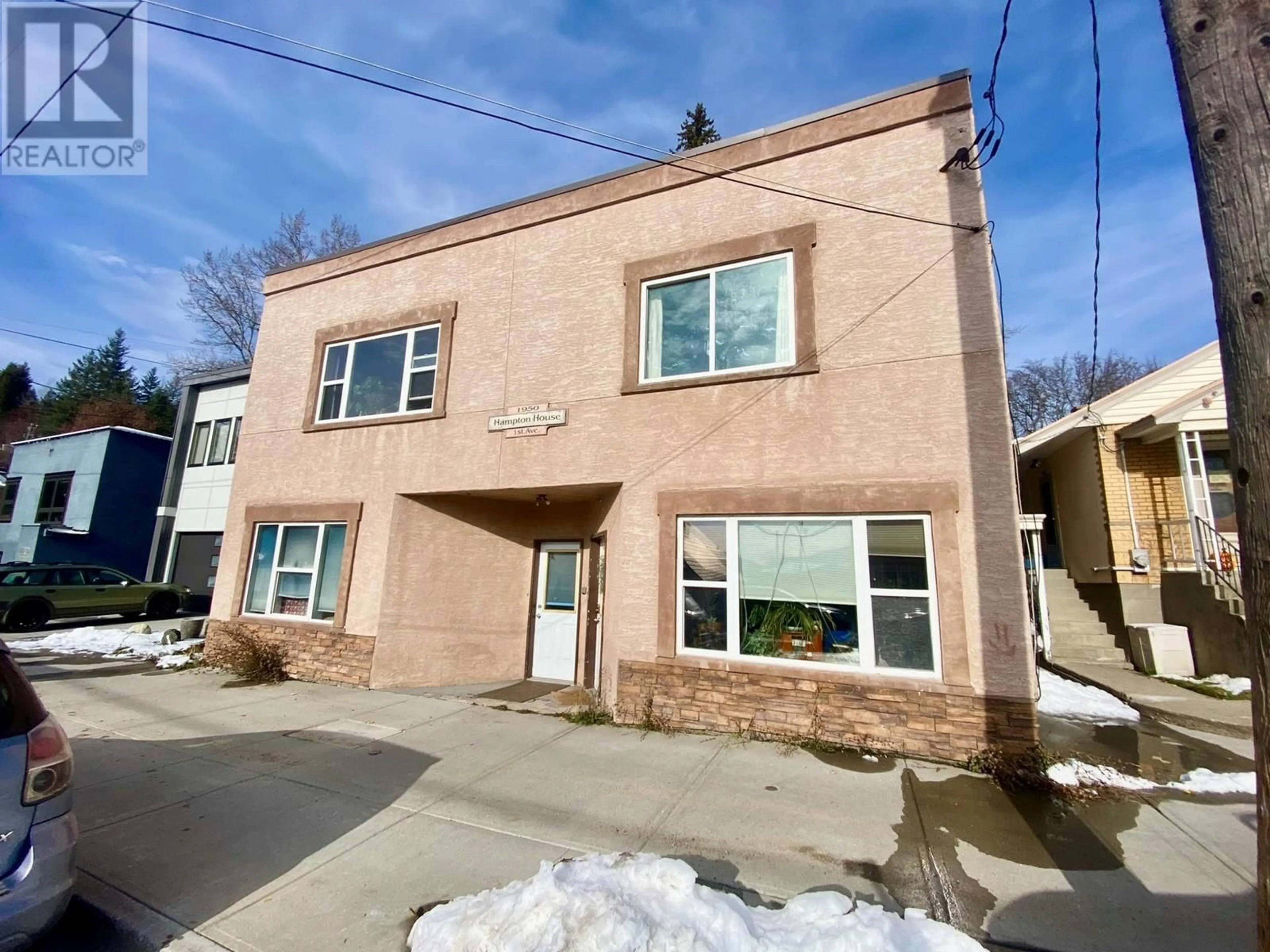 A pic from exterior of the house or condo, the front or back of building for 1950 FIRST Avenue, Rossland British Columbia V0G1Y0