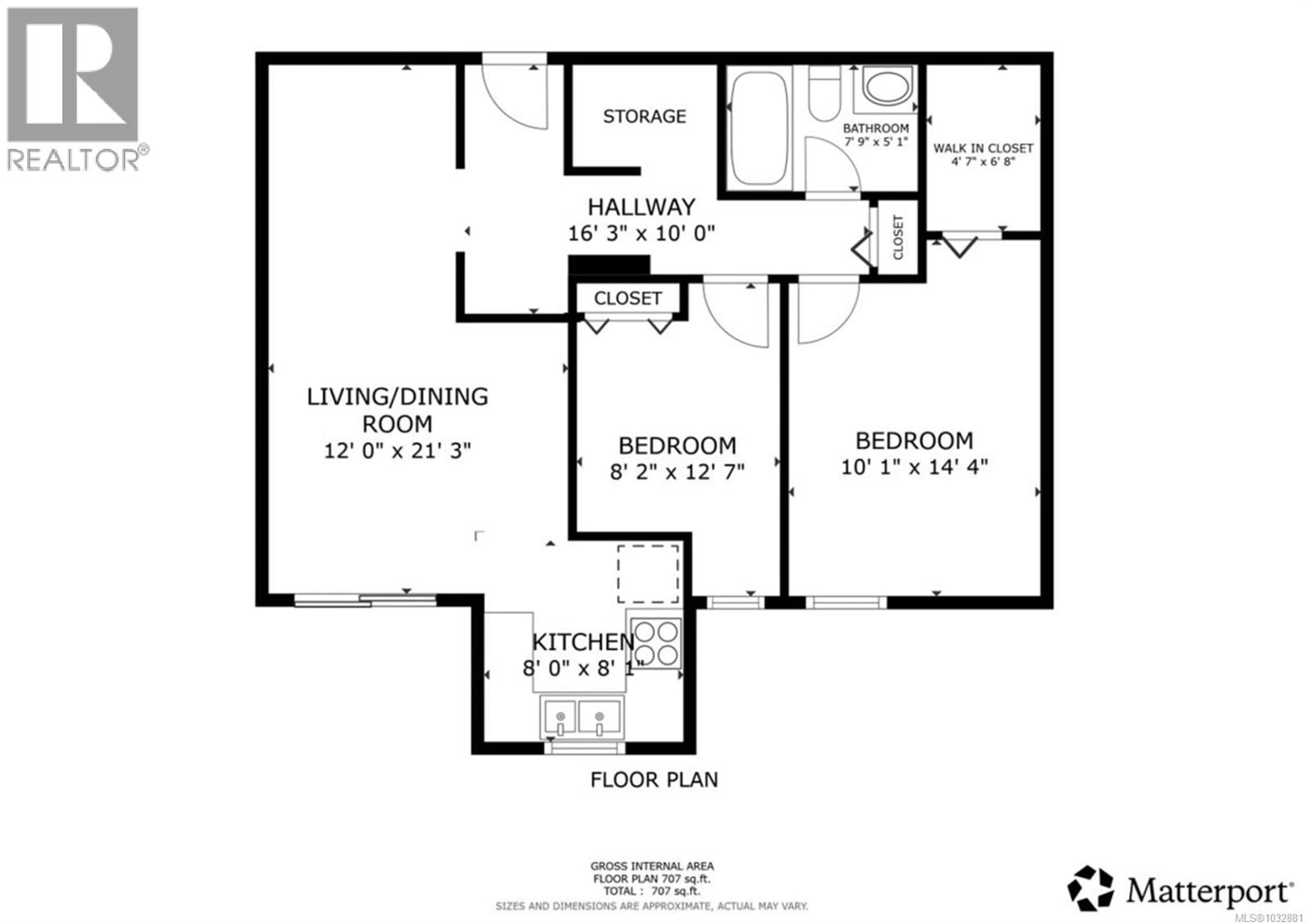 Floor plan for 201 - 1050 BRAIDWOOD ROAD, Courtenay British Columbia V9N3R9