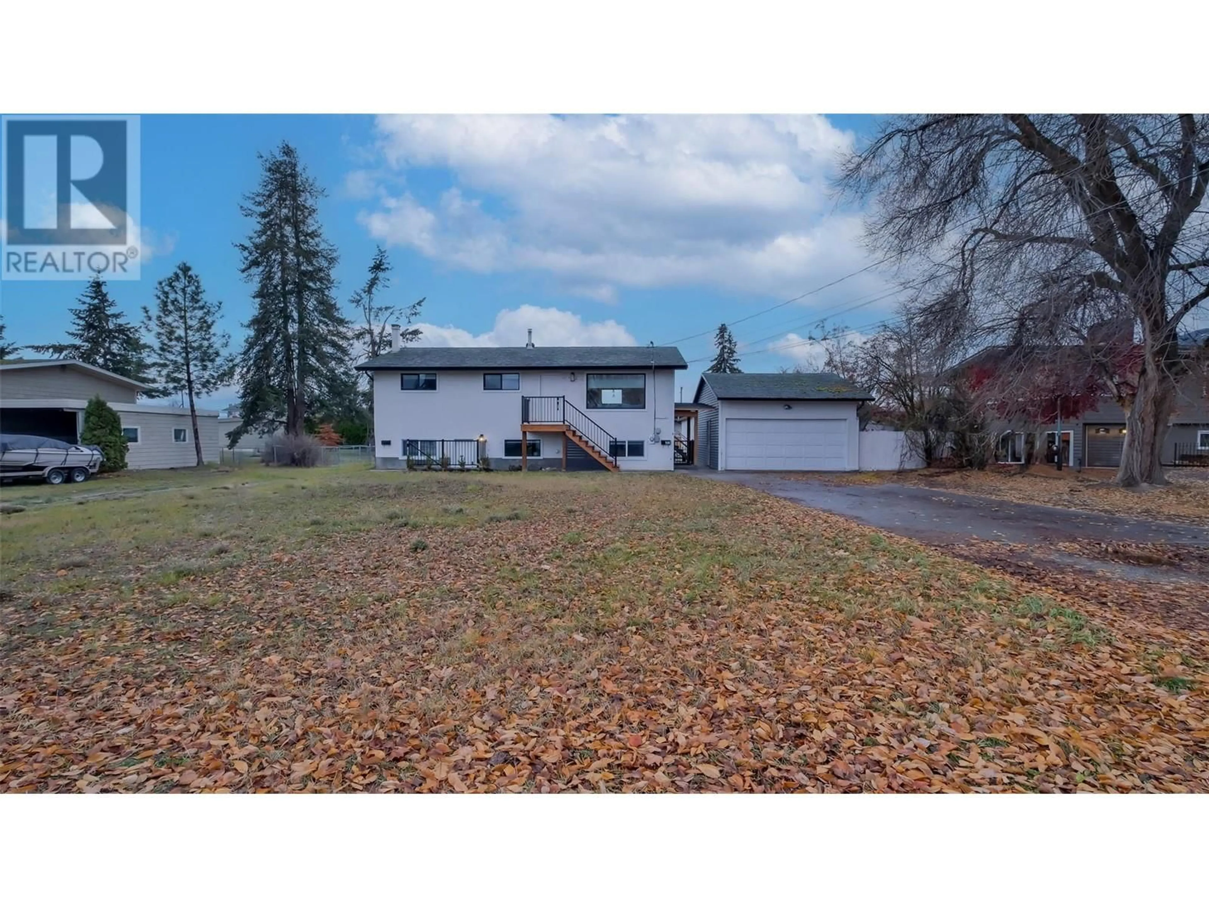 Frontside or backside of a home, the street view for 935 McKay Road, West Kelowna British Columbia V1Z2C5