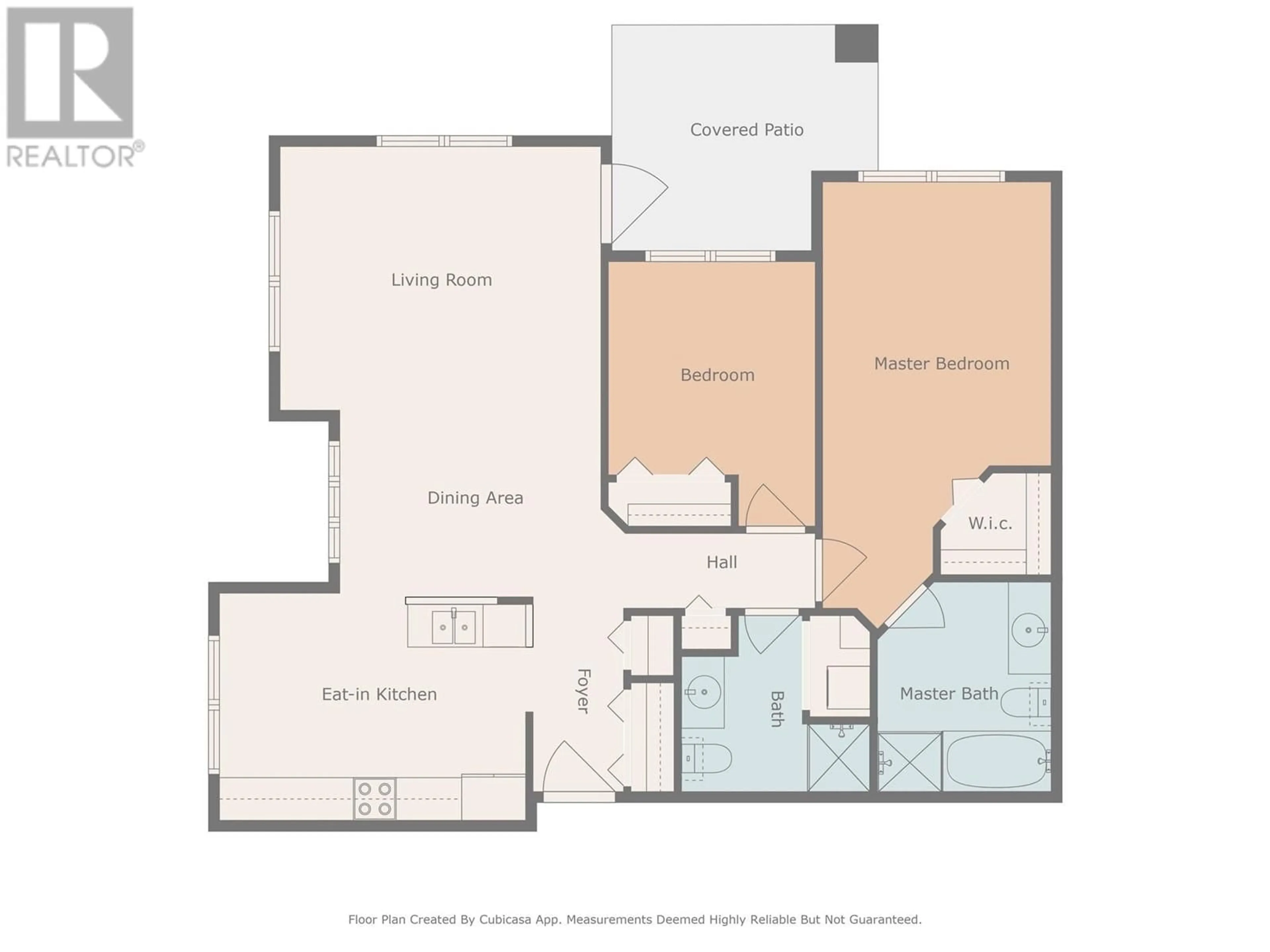 Floor plan for 515 Houghton Road Unit# 103, Kelowna British Columbia V1X8B9