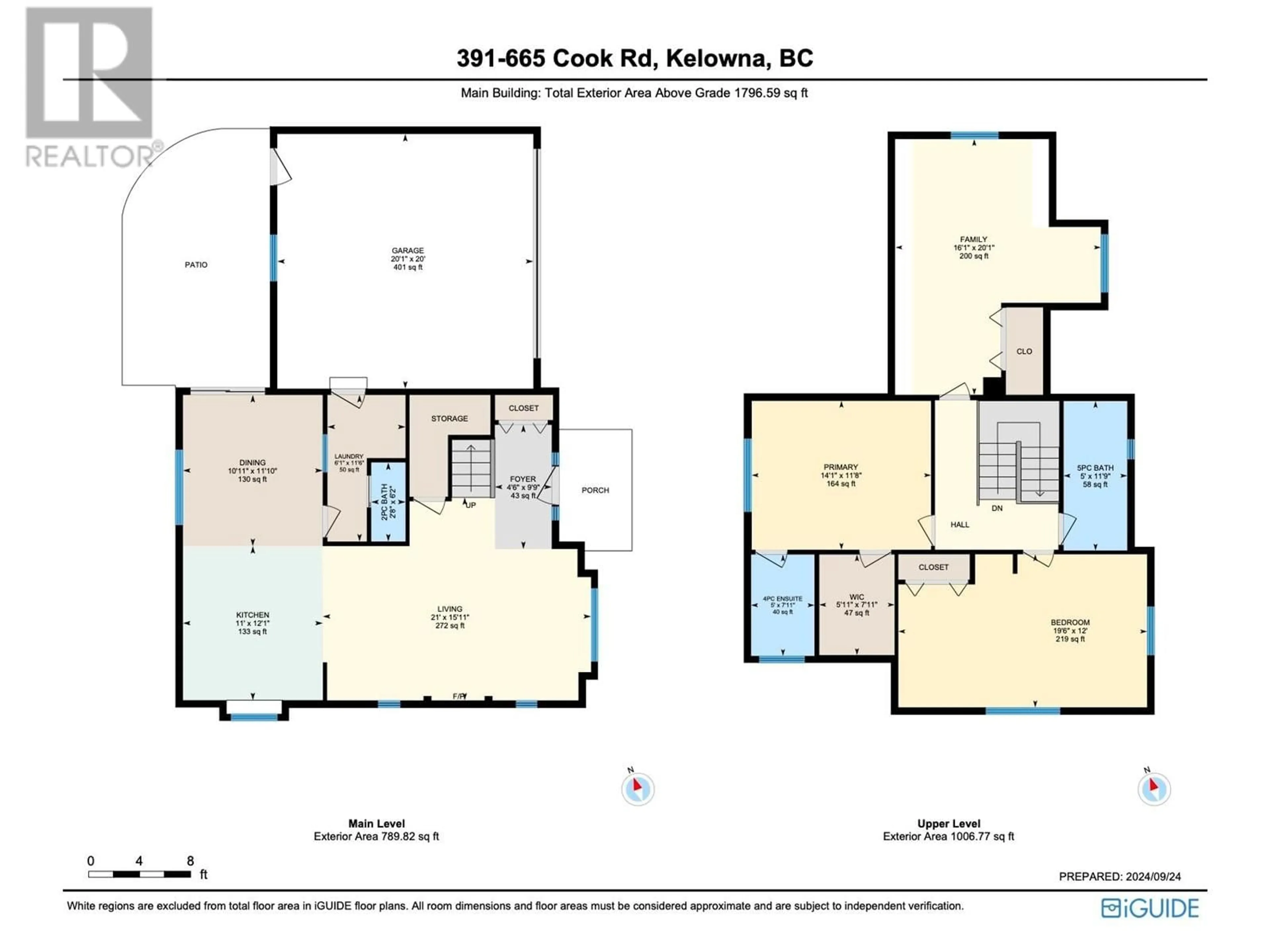 Floor plan for 665 Cook Road Unit# 391, Kelowna British Columbia V1W4T4