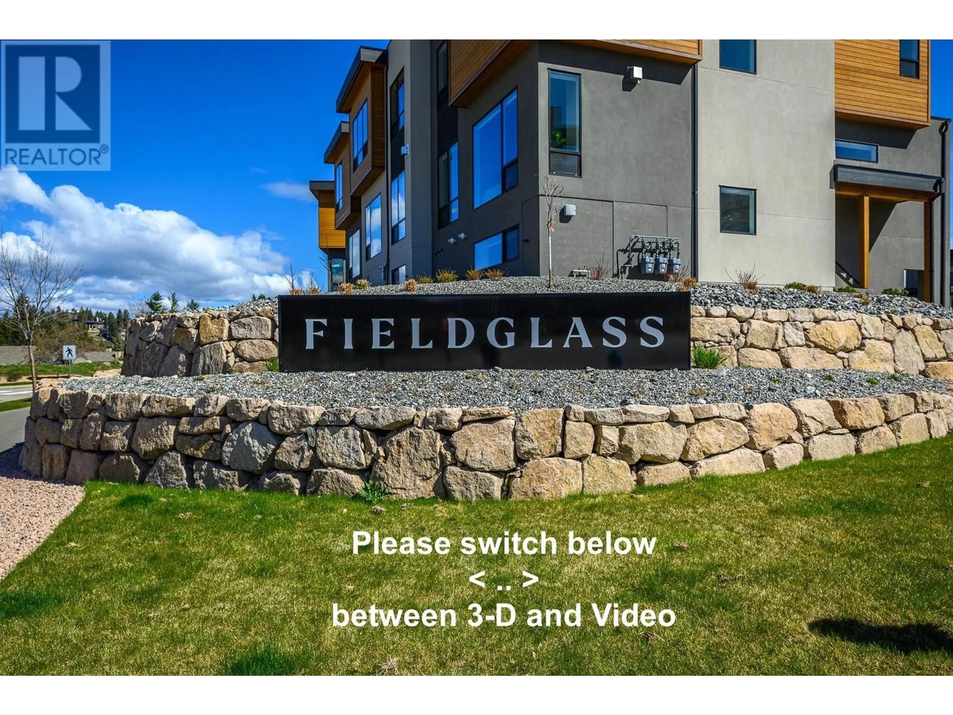 A pic from outside/outdoor area/front of a property/back of a property/a pic from drone, unknown for 3 - 105 PREDATOR RIDGE DRIVE, Vernon British Columbia V1H0A5