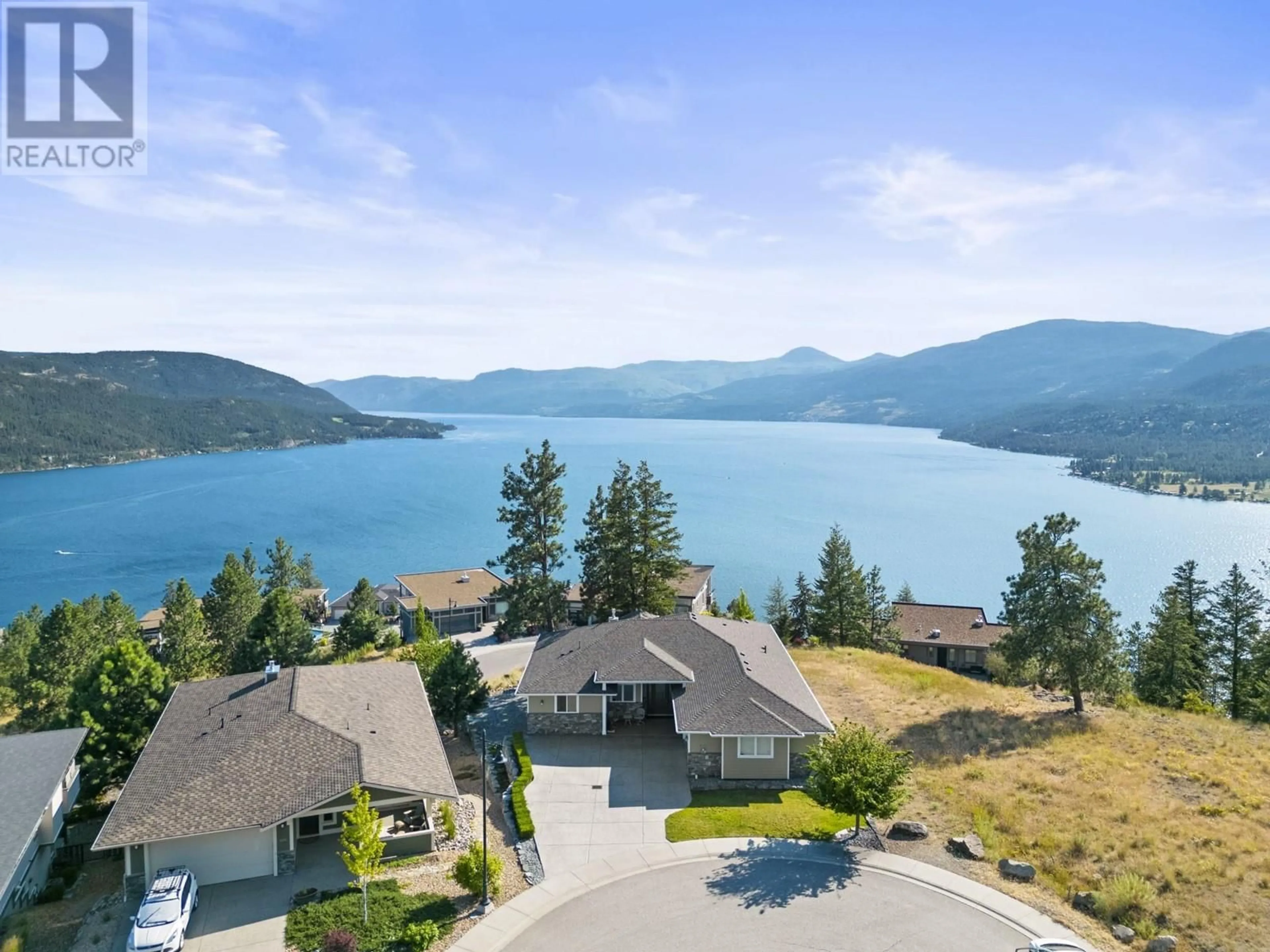 Frontside or backside of a home, lake for 8980 Bayswater Place, Vernon British Columbia V1H2K9