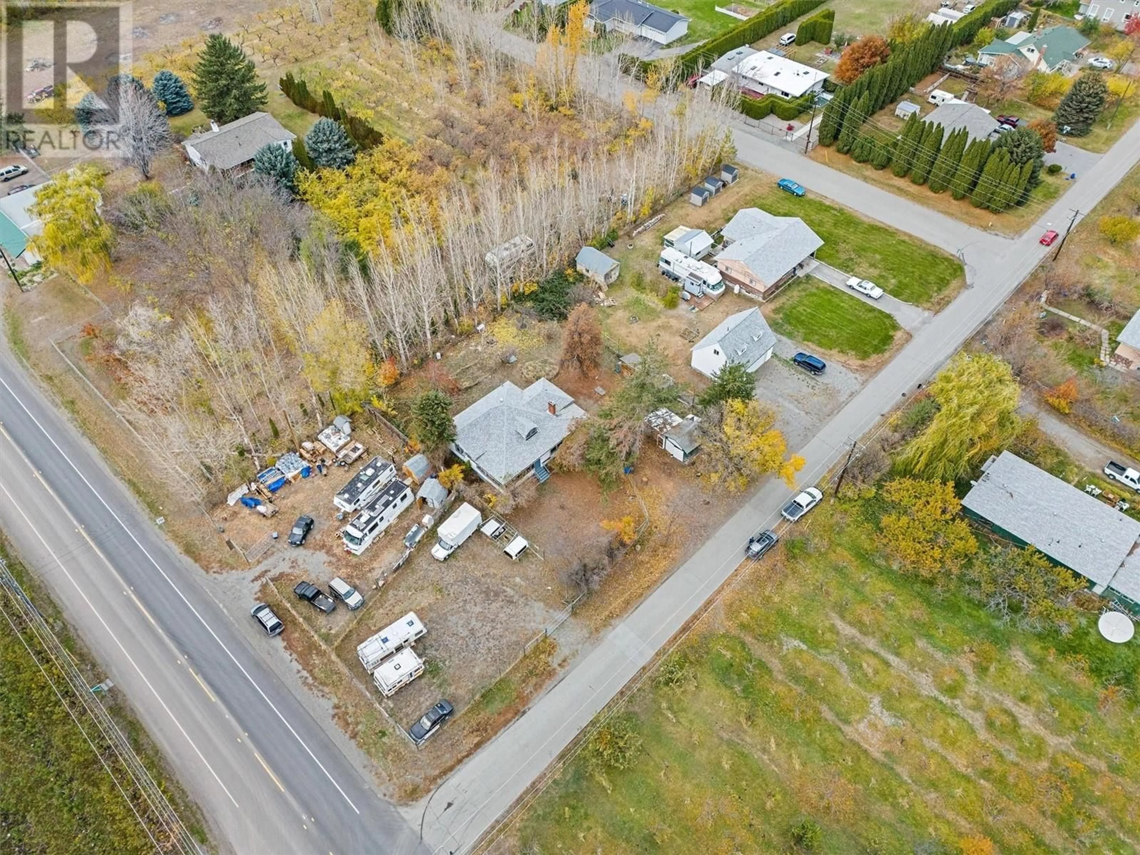 Frontside or backside of a home, the street view for 600 Boundary Road, Keremeos British Columbia V0X1N1