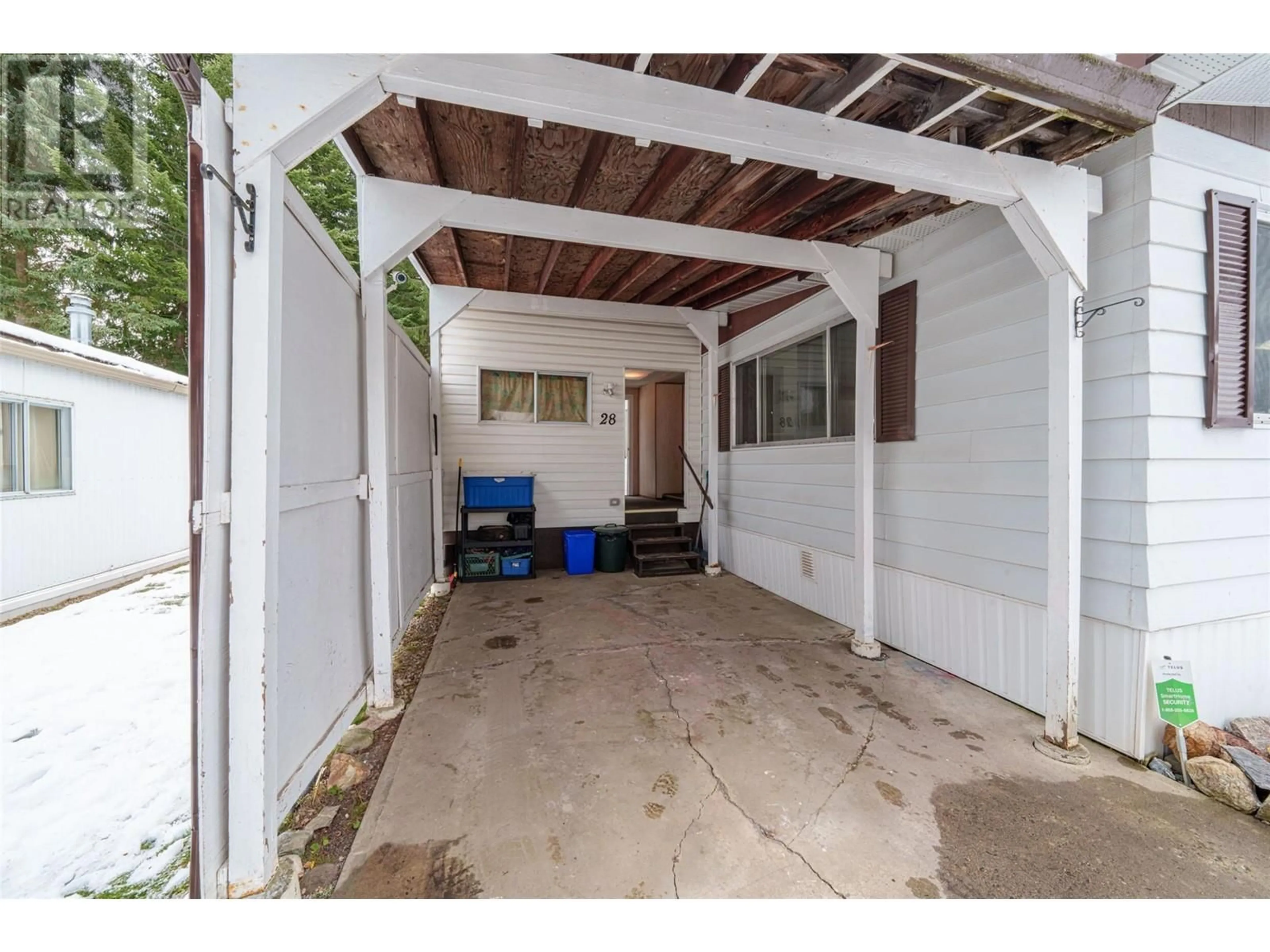 Indoor garage, cement floor for 1361 30 Street SE Unit# 28, Salmon Arm British Columbia V1E2N4