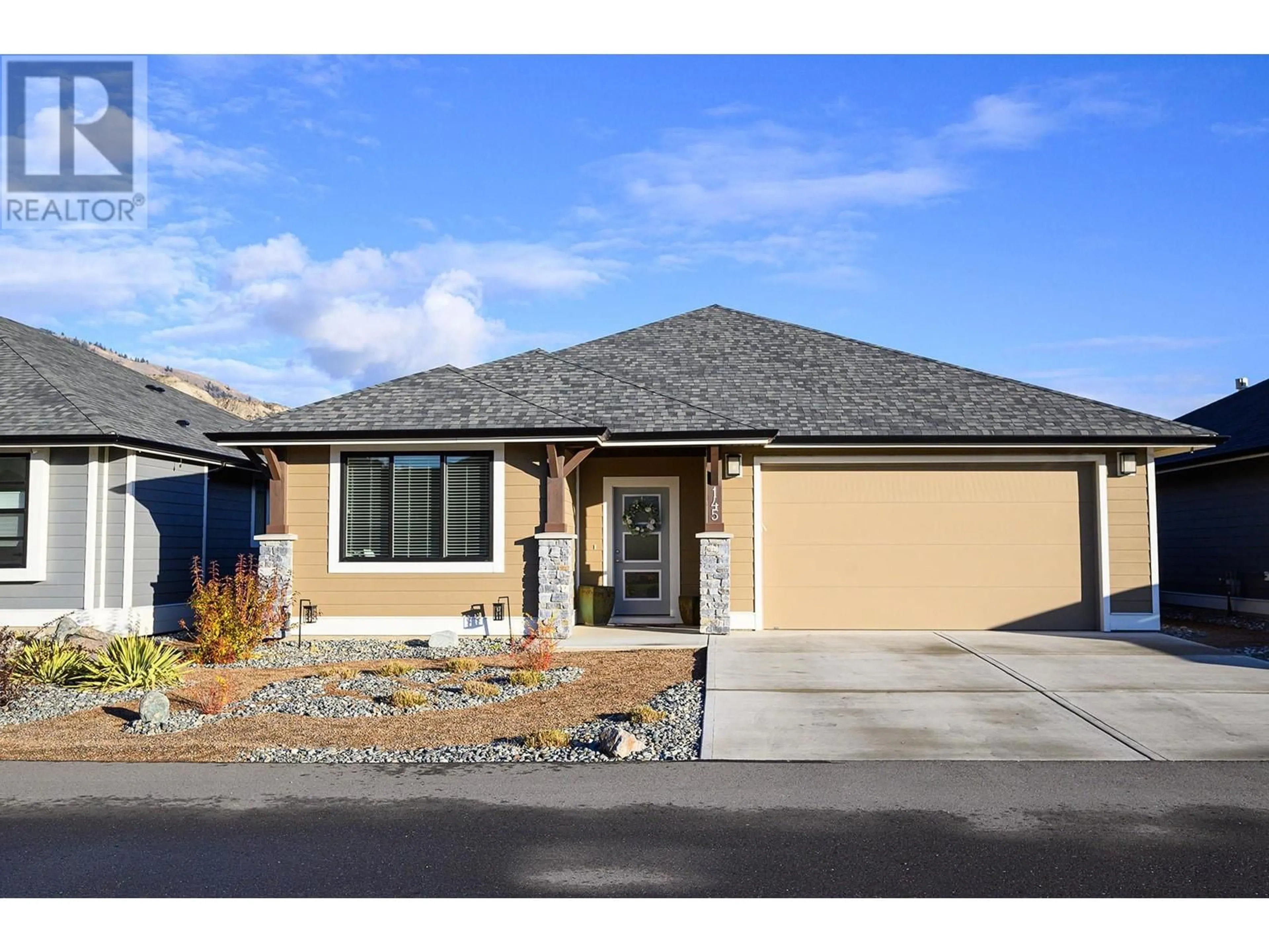 Frontside or backside of a home, the street view for 641 SHUSWAP  E Road Unit# 145, Kamloops British Columbia V2H0E2