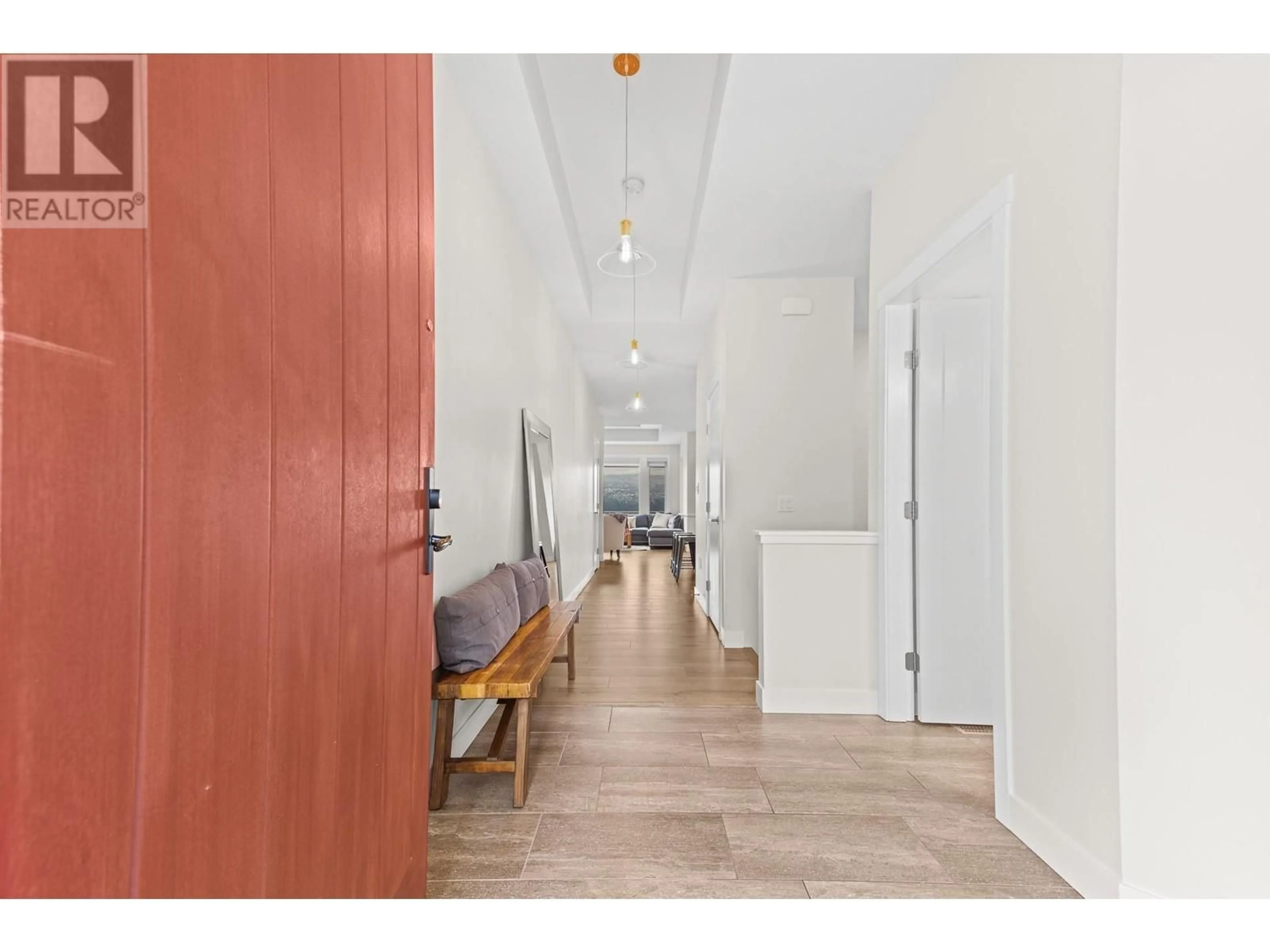 Indoor entryway, wood floors for 1107 Syer Road, Penticton British Columbia V2A9G4