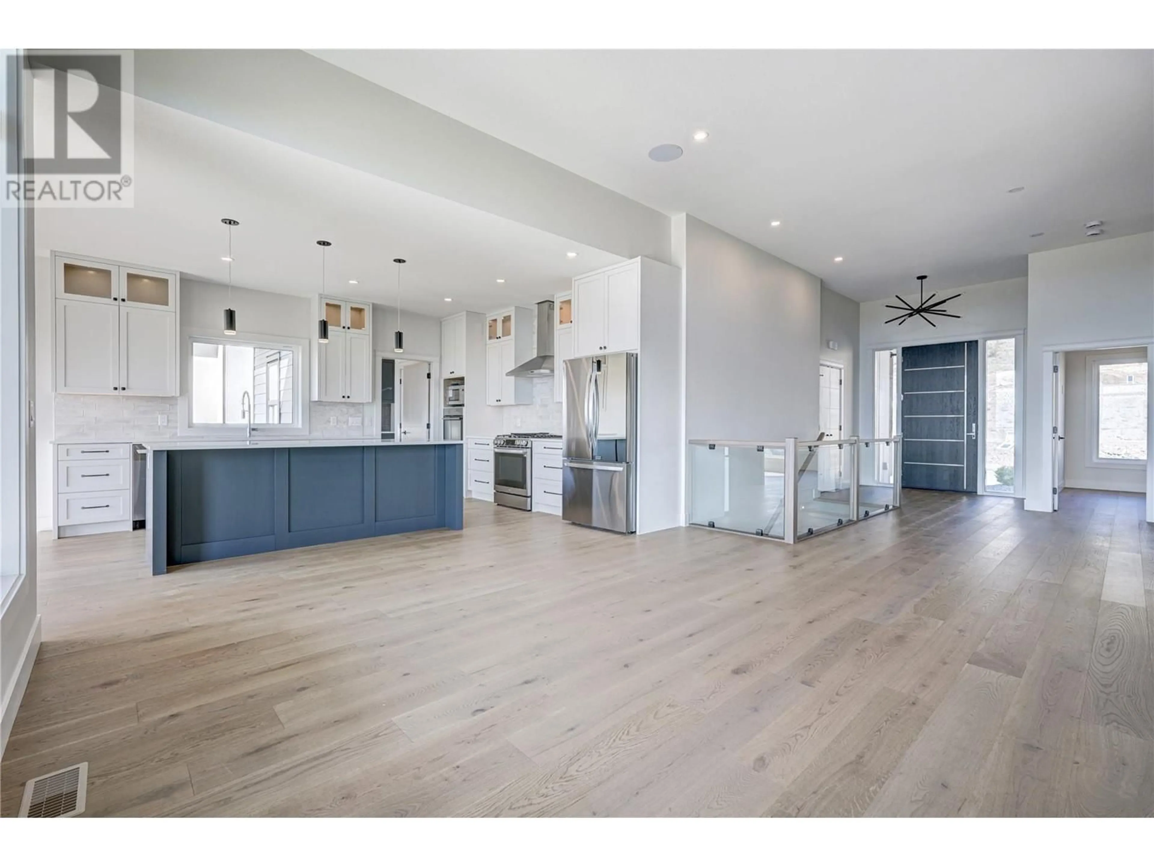 Open concept kitchen for 17531 Sanborn Street, Summerland British Columbia V0H1Z3