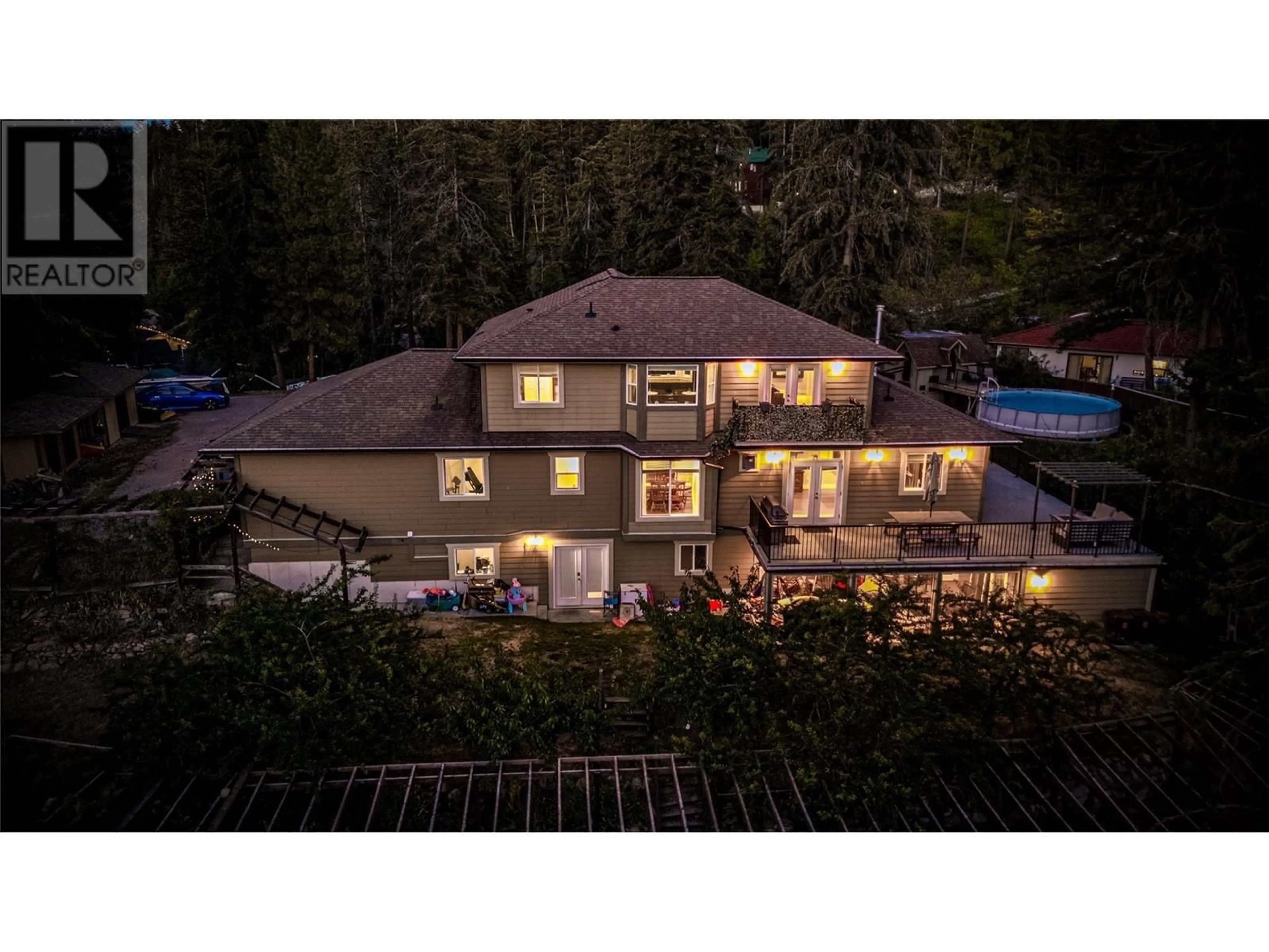 Frontside or backside of a home, cottage for 9291 Chinook Road, Vernon British Columbia V1H1K3