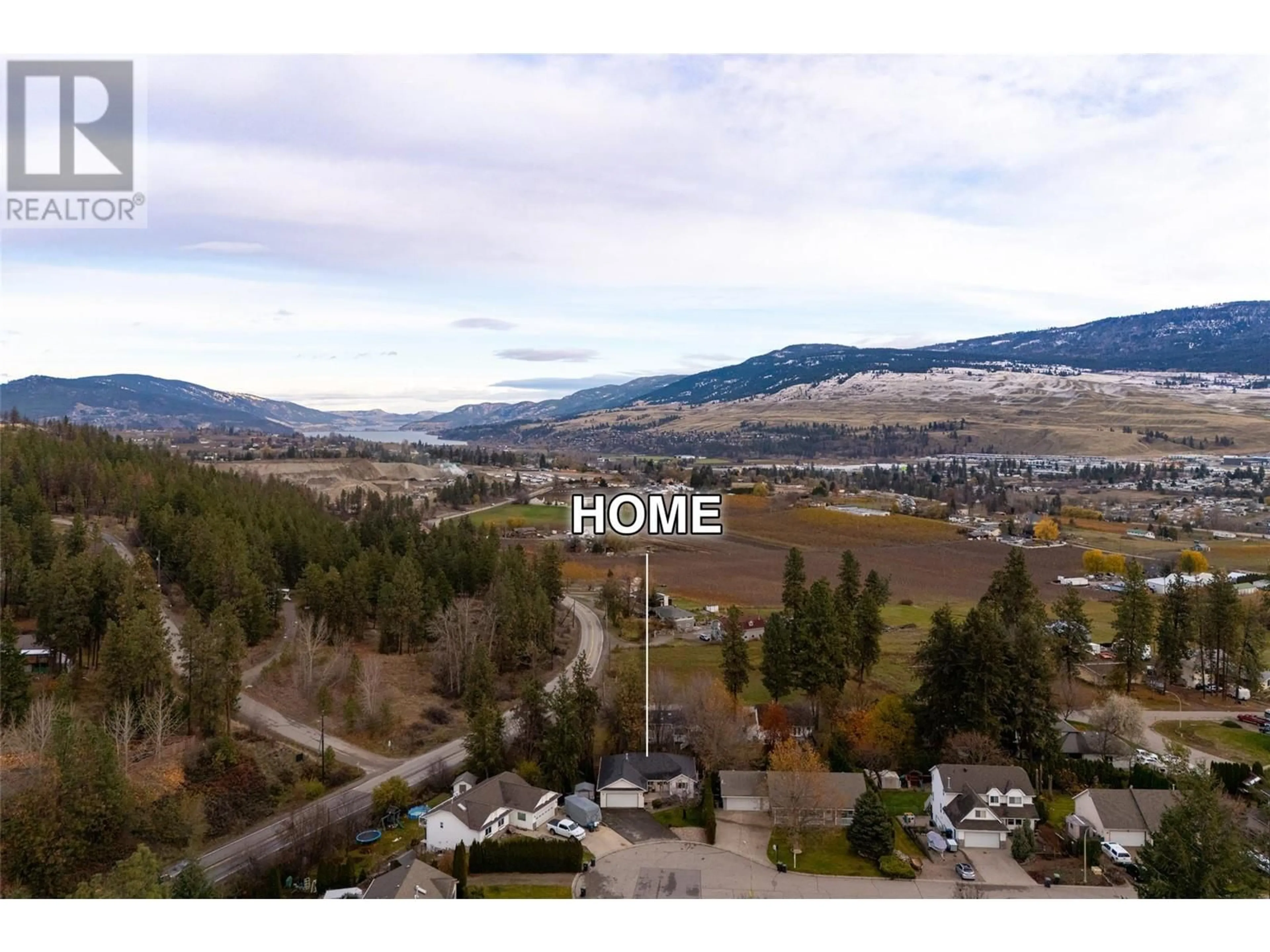 Frontside or backside of a home, the street view for 2745 Northview Place, Lake Country British Columbia V4V1R1