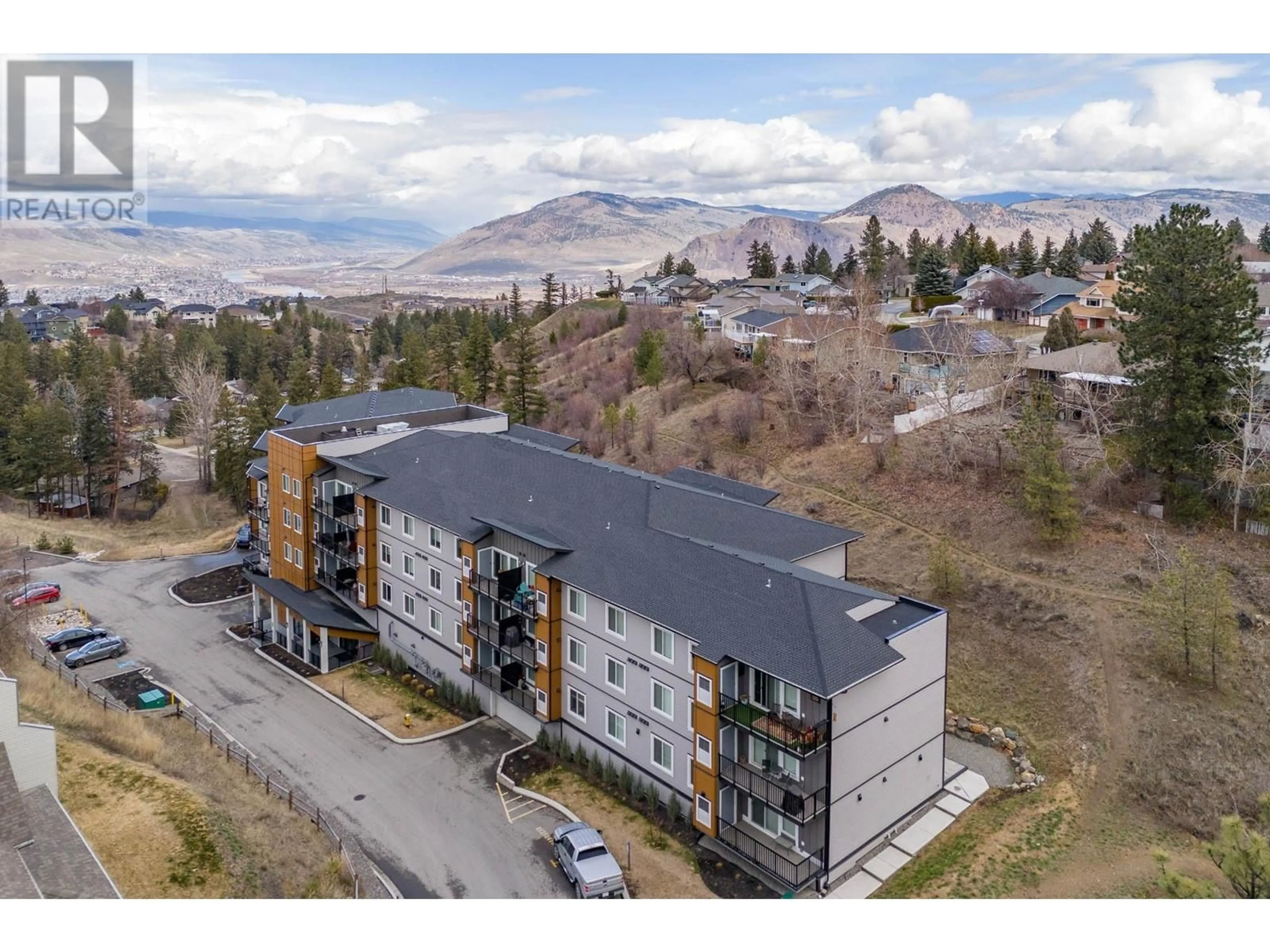 A pic from exterior of the house or condo, the front or back of building for 2046 ROBSON Place Unit# 409, Kamloops British Columbia V2E0A5