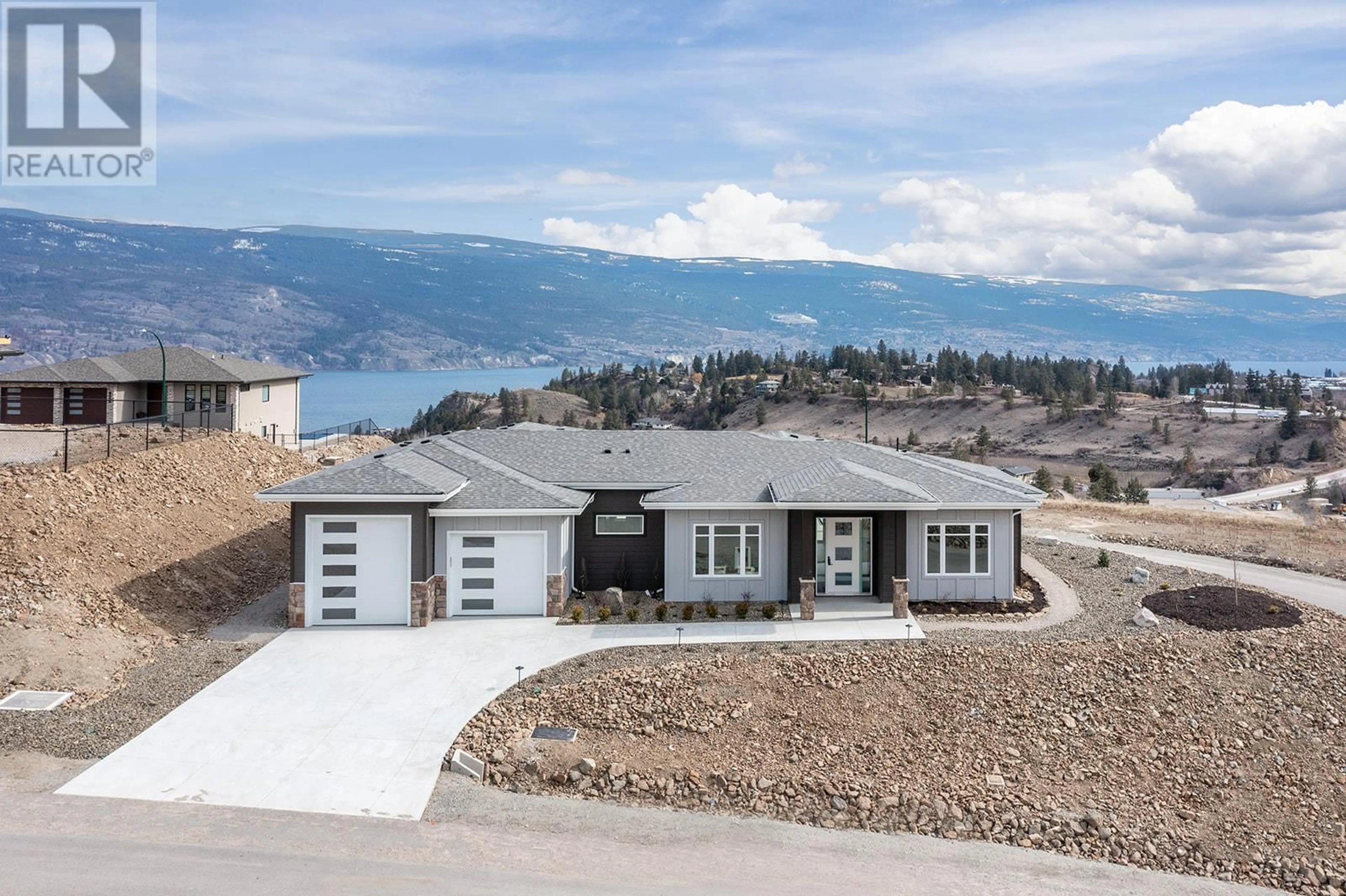 Frontside or backside of a home, the street view for 18661 Sanborn Street, Summerland British Columbia V0H1Z3