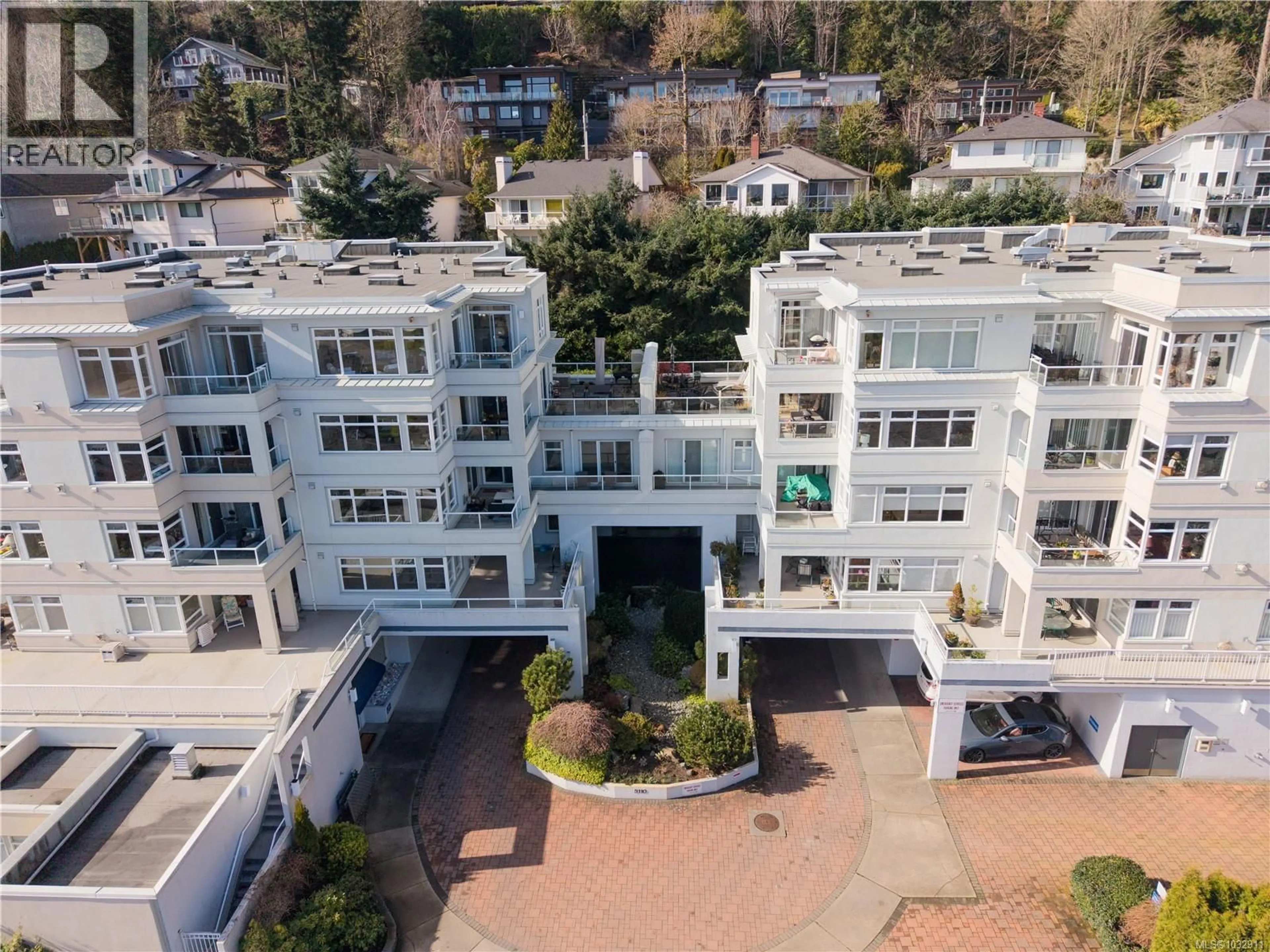 A pic from outside/outdoor area/front of a property/back of a property/a pic from drone, unknown for 306 - 5110 CORDOVA BAY ROAD, Saanich British Columbia V8Y2K5