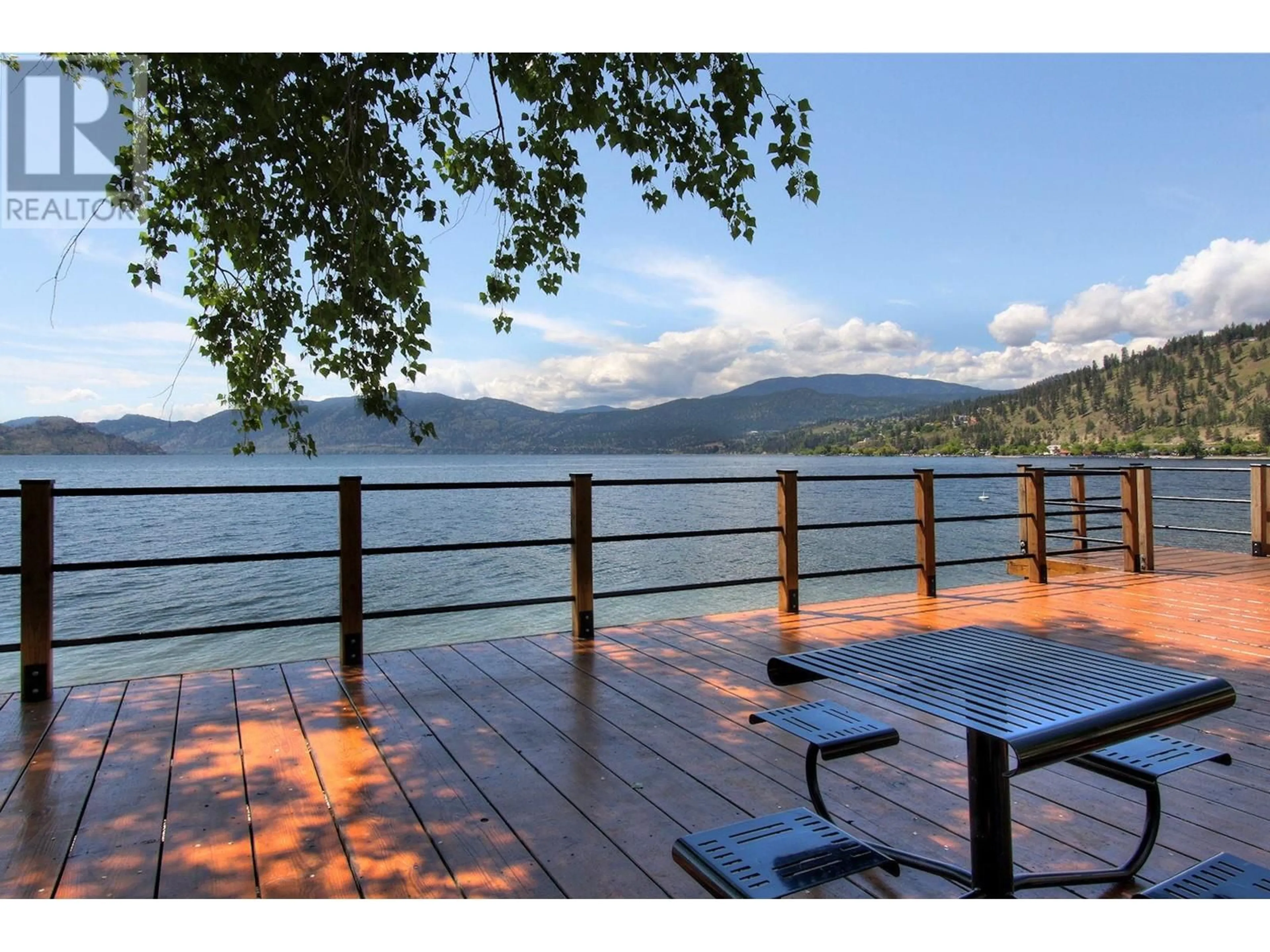 Patio, water/lake/river/ocean view for 105A - 4200 BEACH AVENUE, Peachland British Columbia V0H1X6