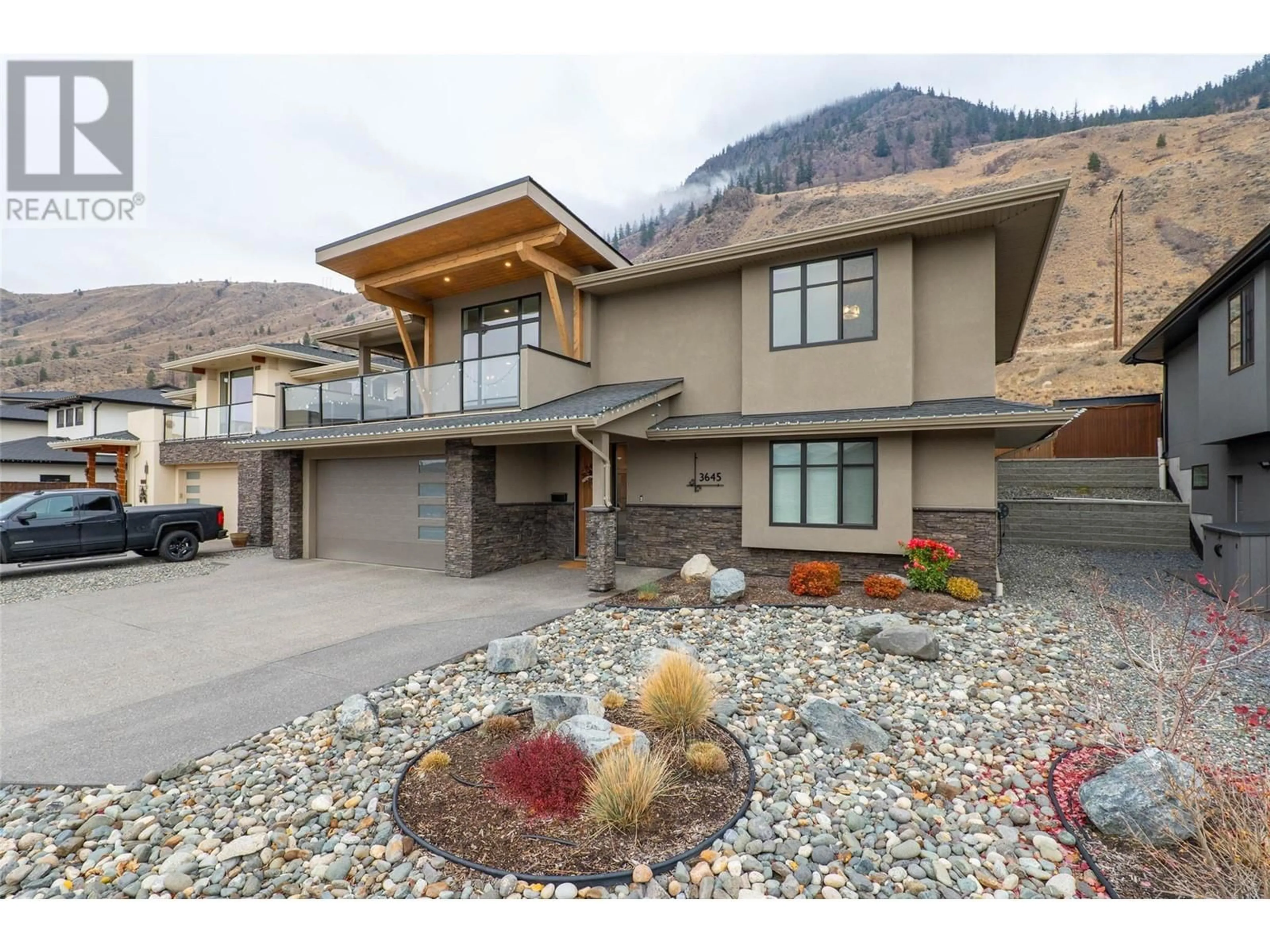 Frontside or backside of a home, mountain for 3645 SILLARO Place, Kamloops British Columbia V2H0G9