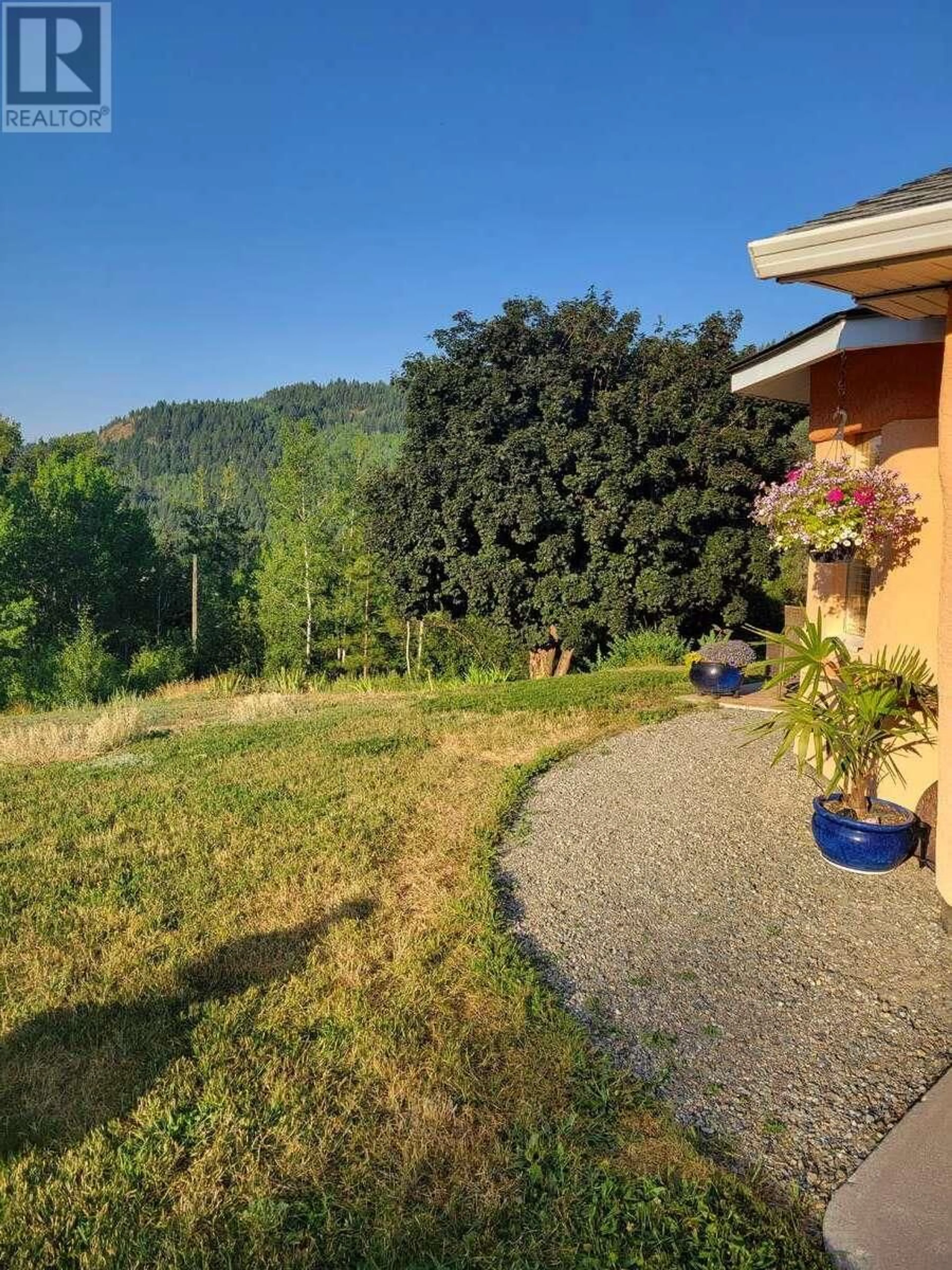 Patio, mountain view for 405 ELKHORN STREET, Greenwood British Columbia V0H1J0