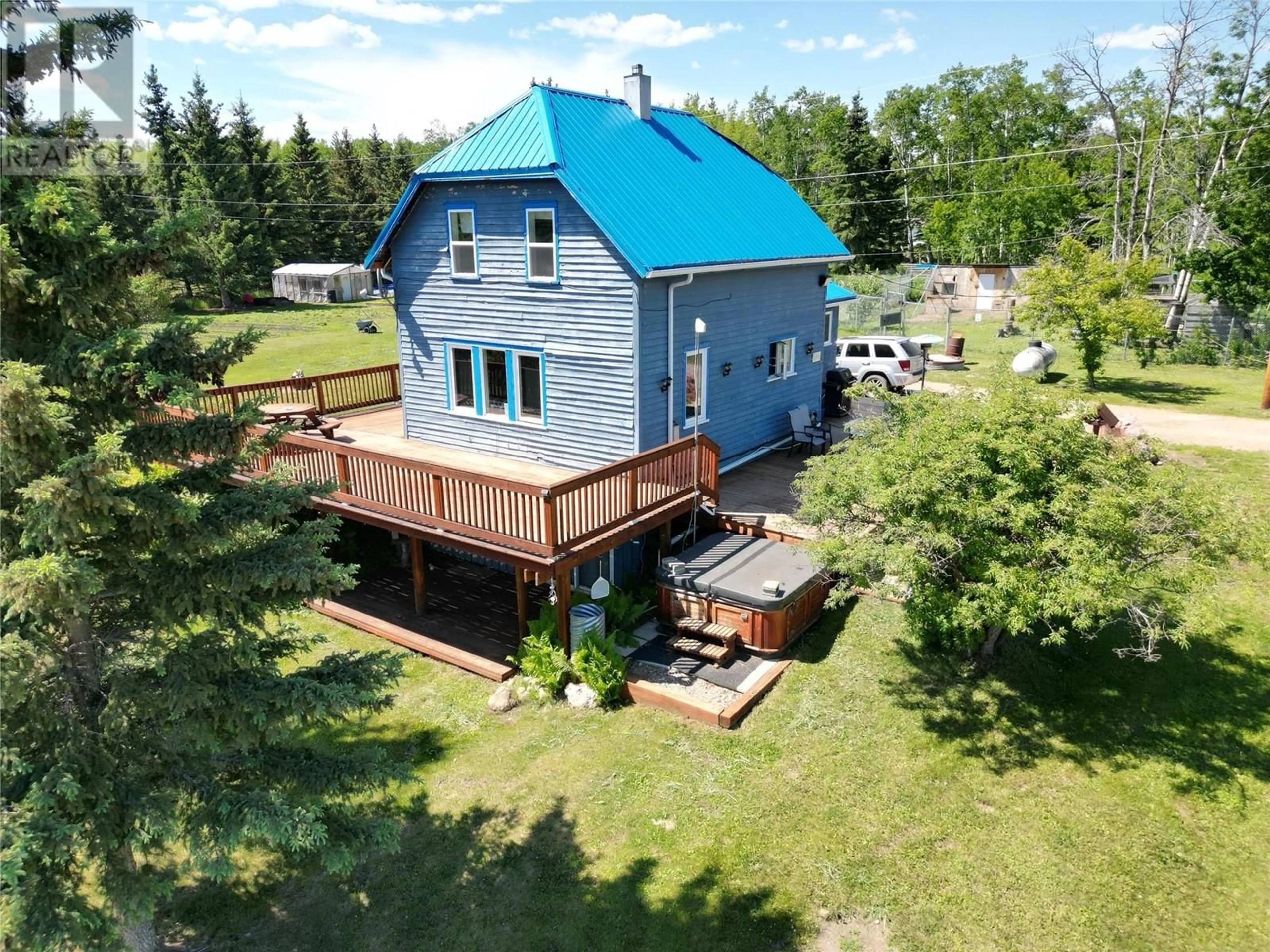 A pic from outside/outdoor area/front of a property/back of a property/a pic from drone, unknown for 16020 TUPPER VILLAGE WAY, Dawson Creek British Columbia V0C0B7