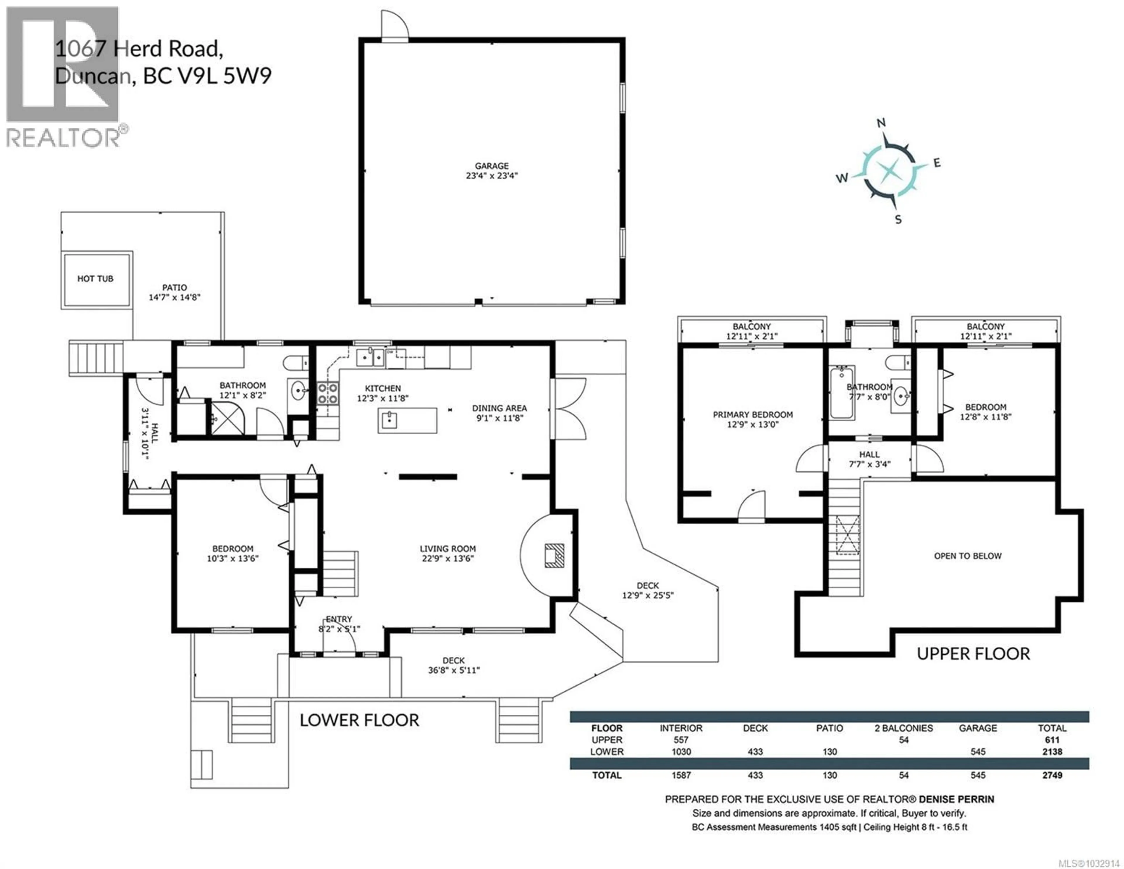 Floor plan for 1067 HERD ROAD, Duncan British Columbia V9L9W9