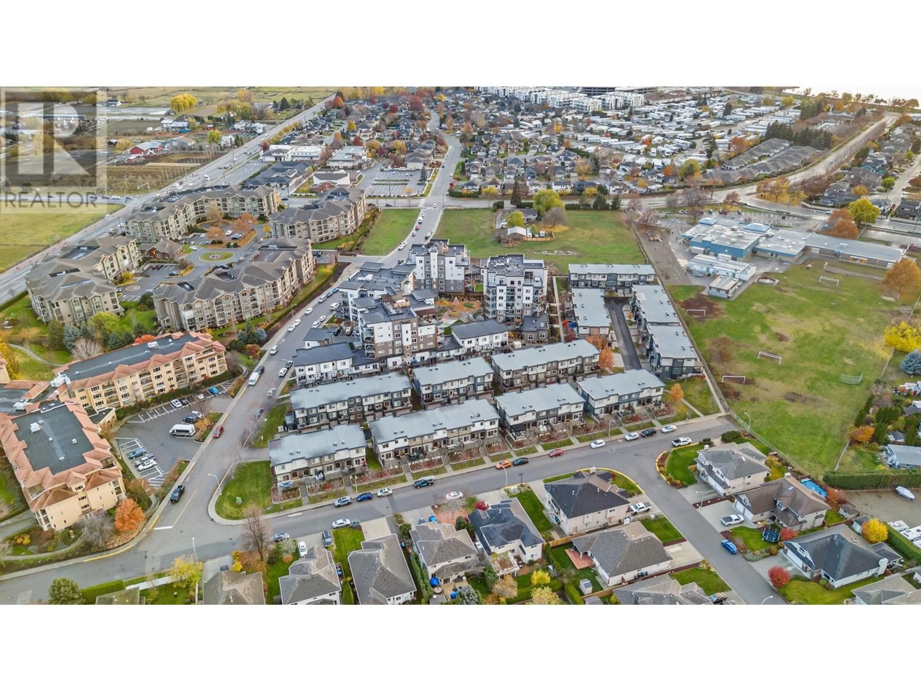 A pic from exterior of the house or condo, the street view for 3630 Mission Springs Drive Unit# 106, Kelowna British Columbia V1W0B2