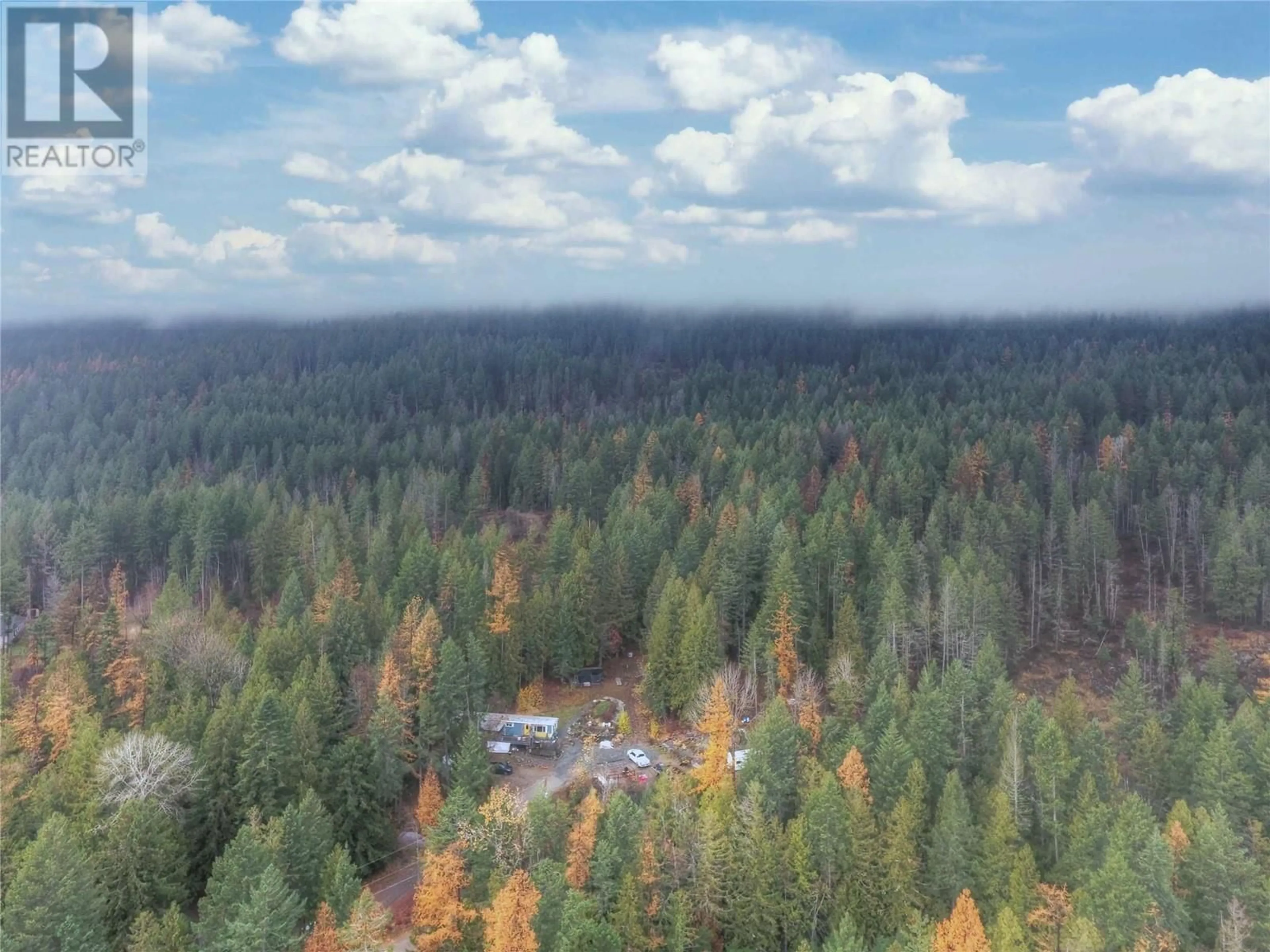 A pic from outside/outdoor area/front of a property/back of a property/a pic from drone, forest/trees view for 1137 36TH AVENUE, Creston British Columbia V0B1G1